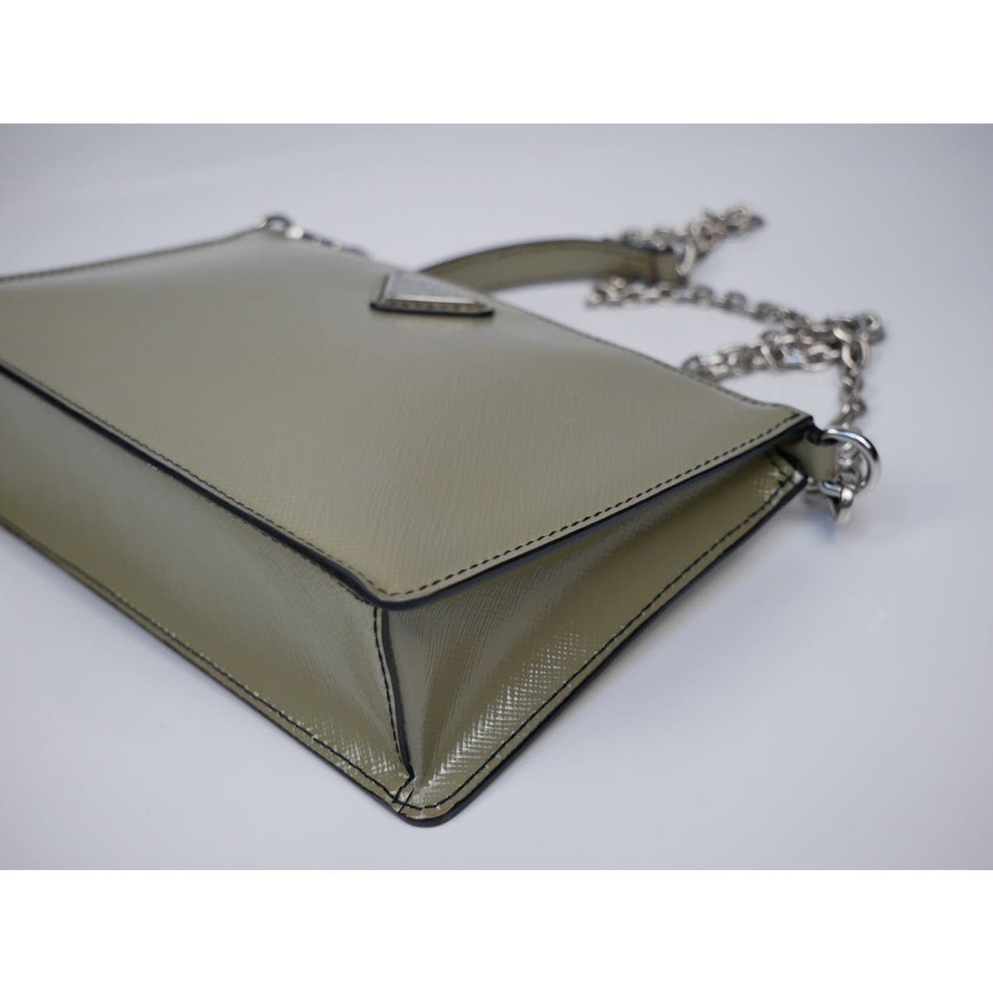 Prada Nube Leather Shoulder Crossbody