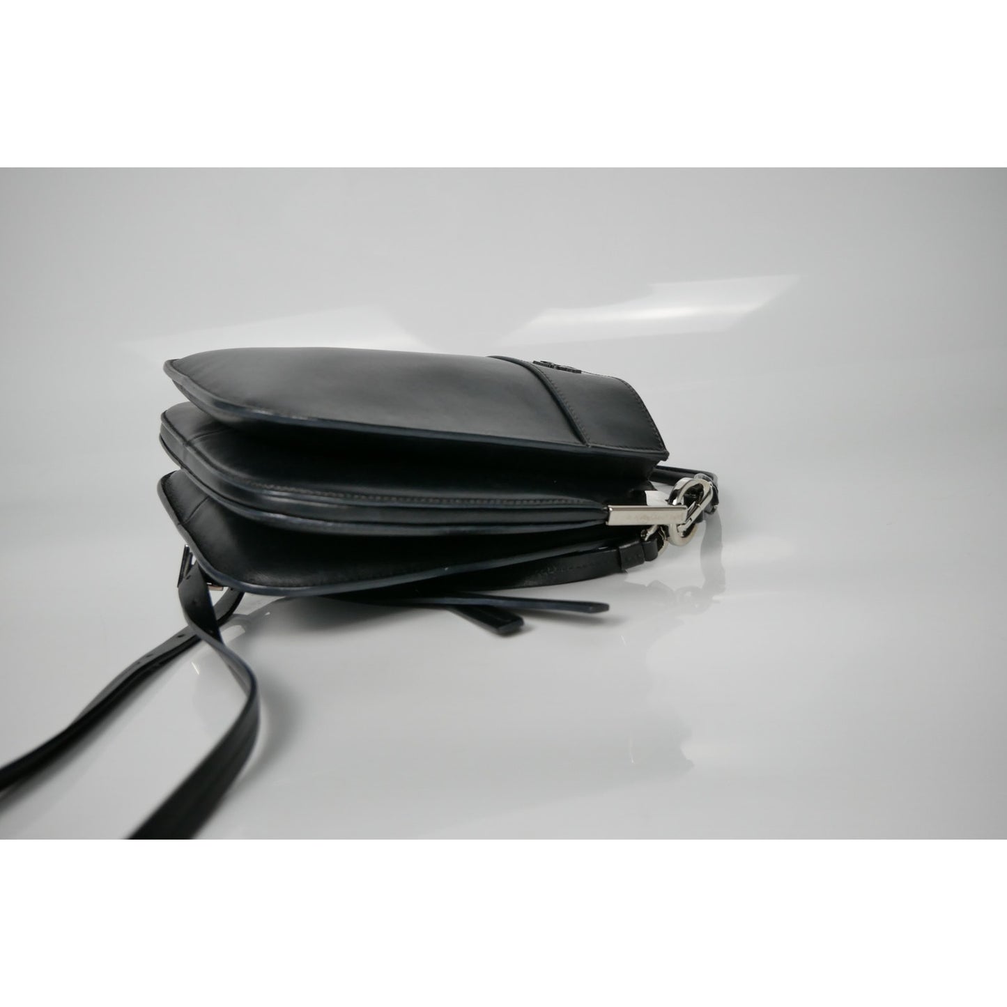 Prada Nero City Calf Leather Margit Bag