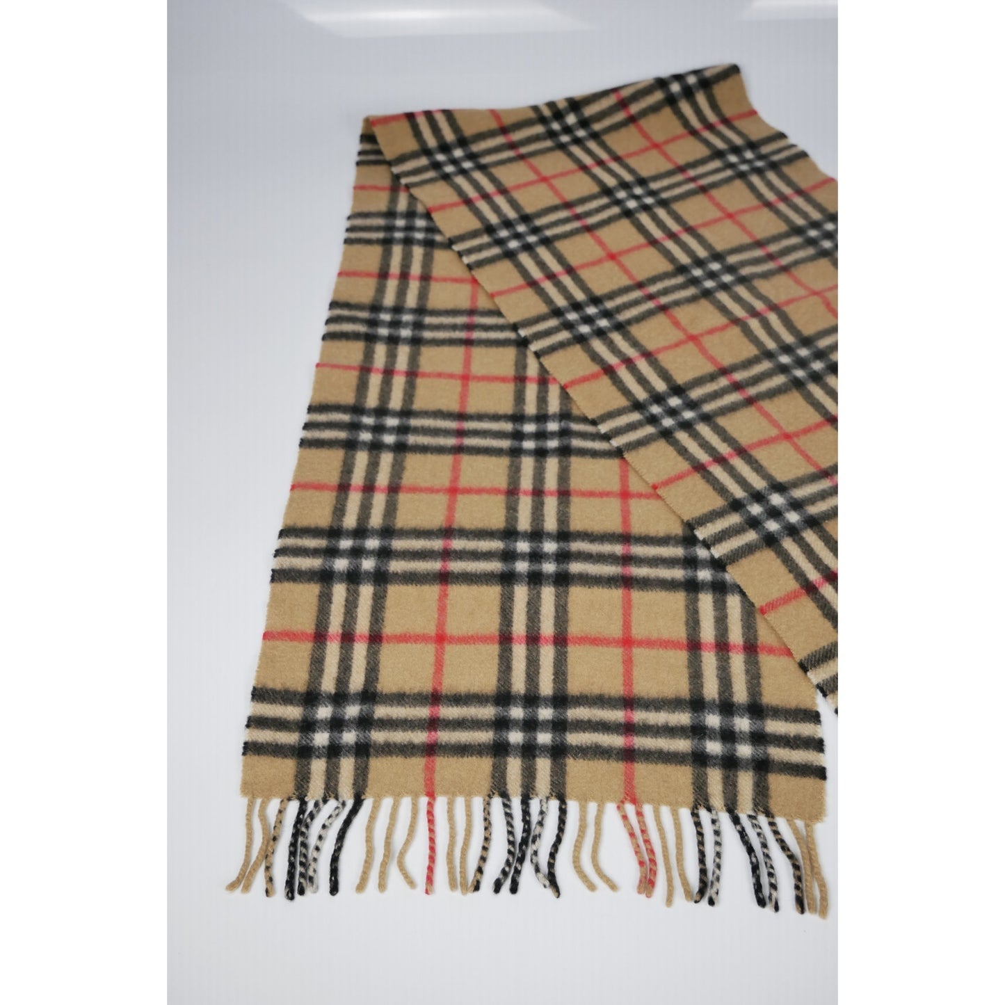 Burberry Cashmere Check Scarf