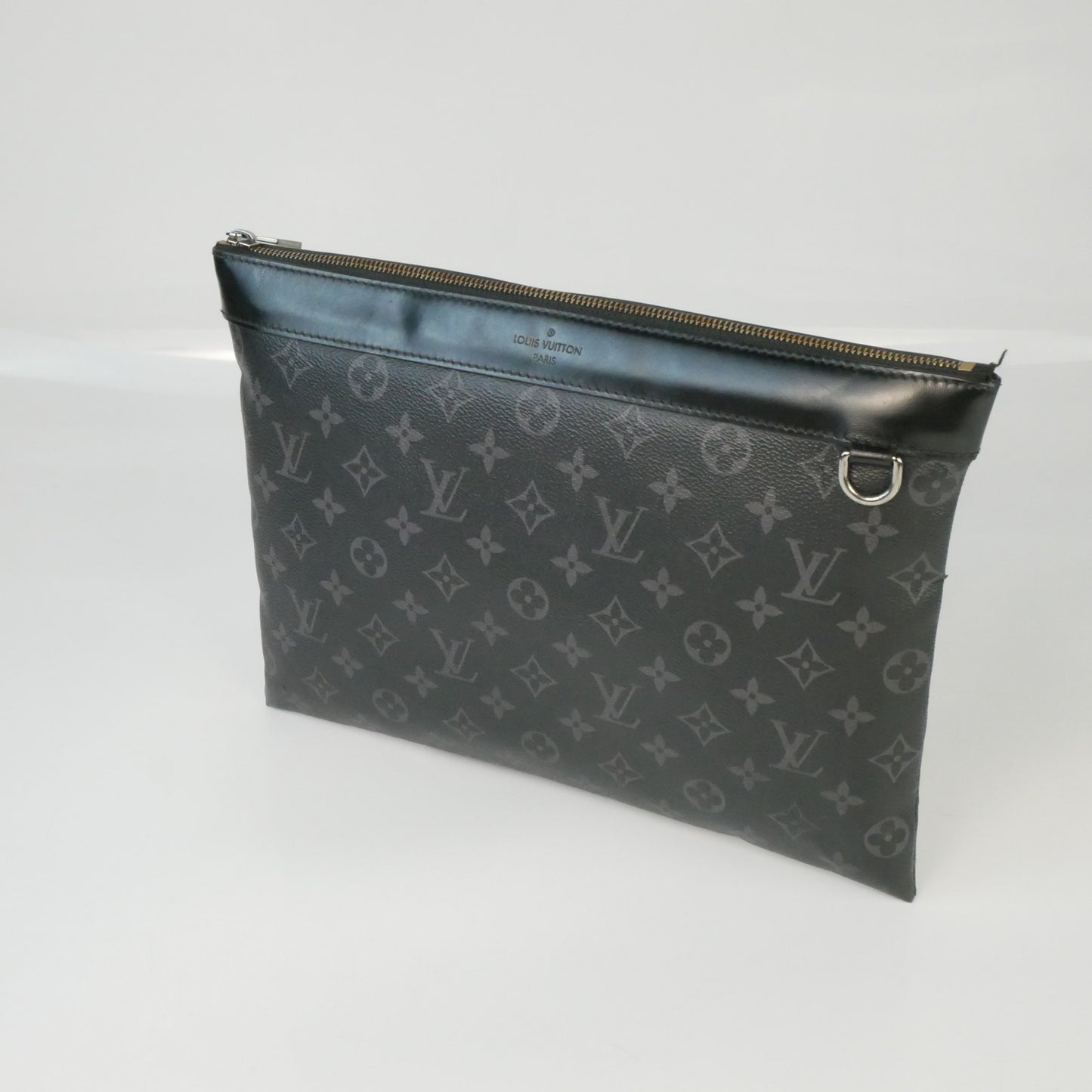 Louis Vuitton Monogram Eclipse Clutch Bag