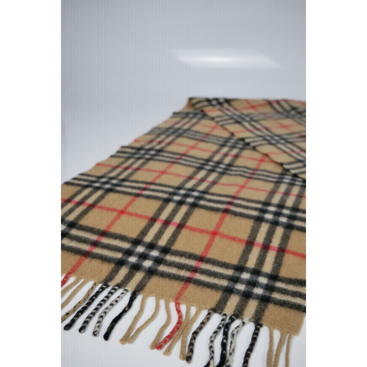Burberry Cashmere Check Scarf