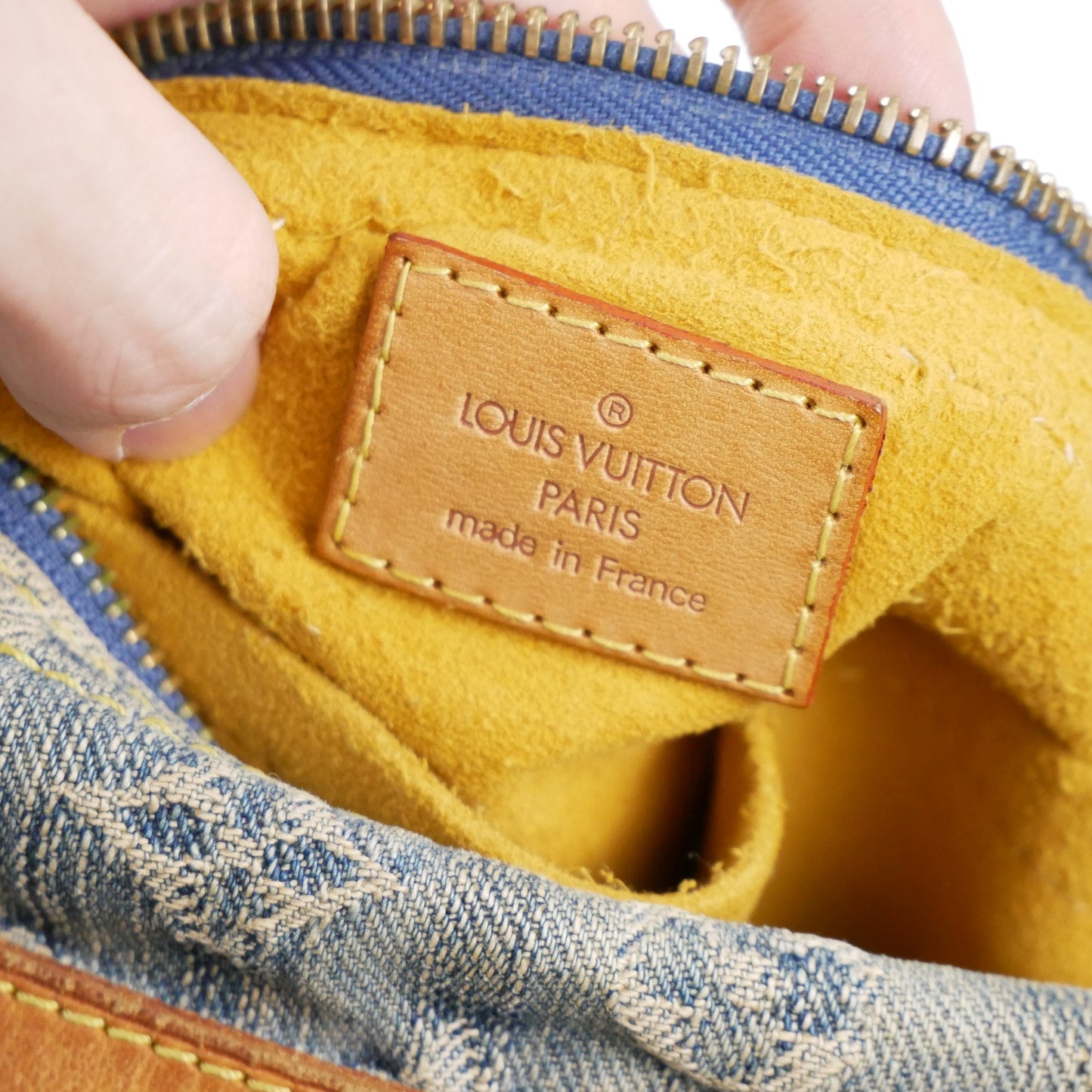 Louis Vuitton Denim Shoulder Baggy PM