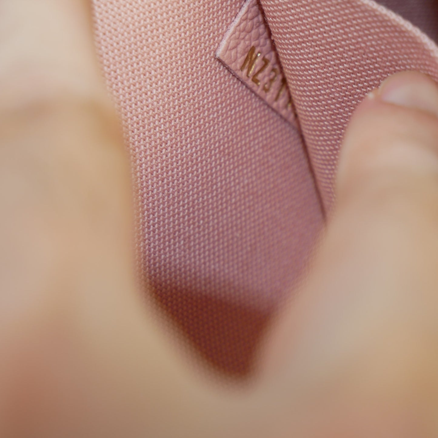 Louis Vuitton Rose Poudre Empreinte Felicie Pochette
