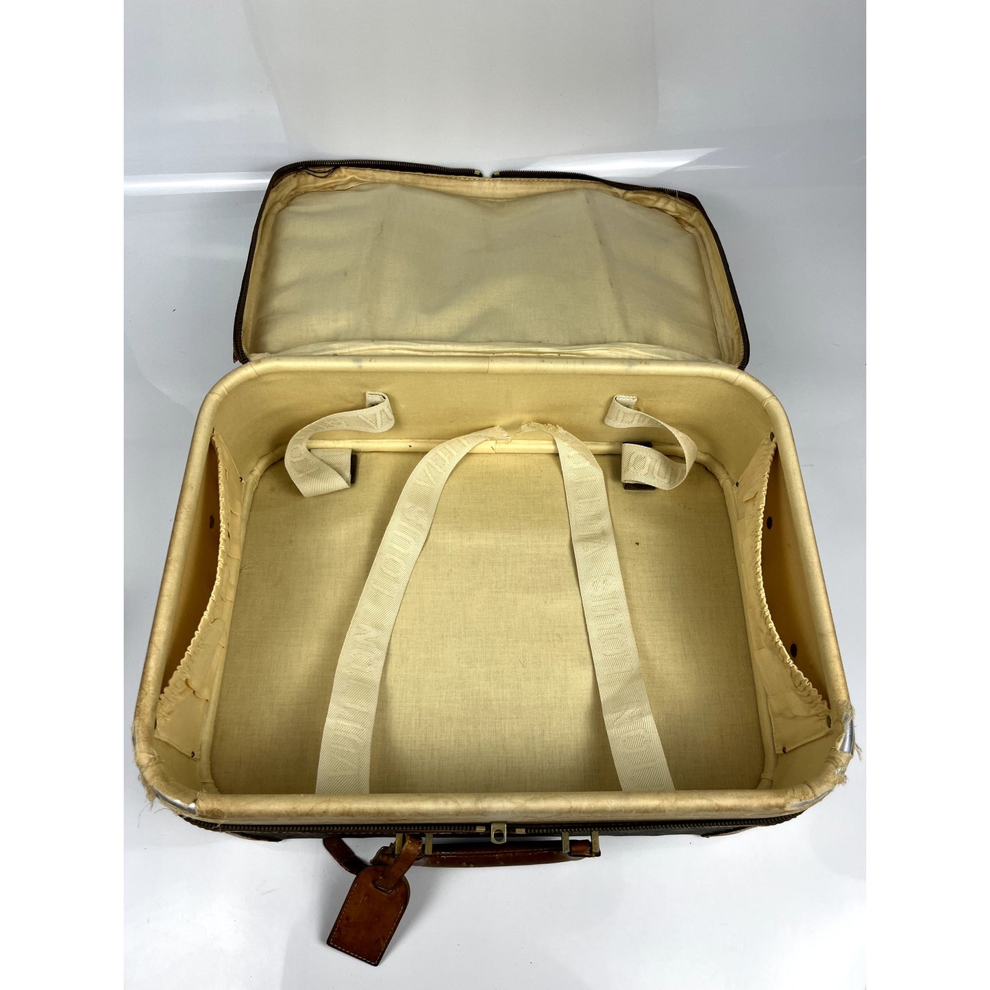 Louis Vuitton Monogram Stratos Trunk Luggage Holdall Bag