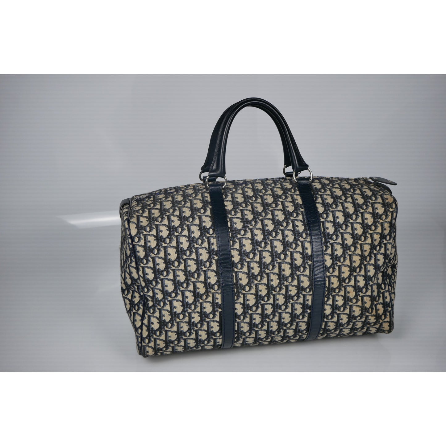 Christian Dior Beige Trotter Monogram Duffle Bag