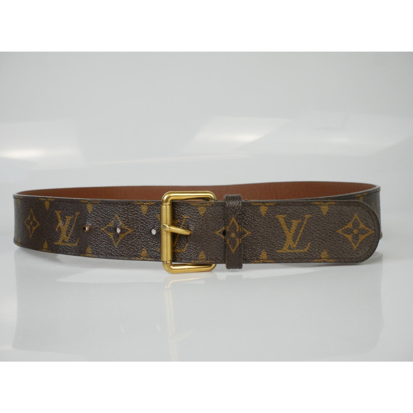 Louis Vuitton Ellipse Monogram Canvas Belt