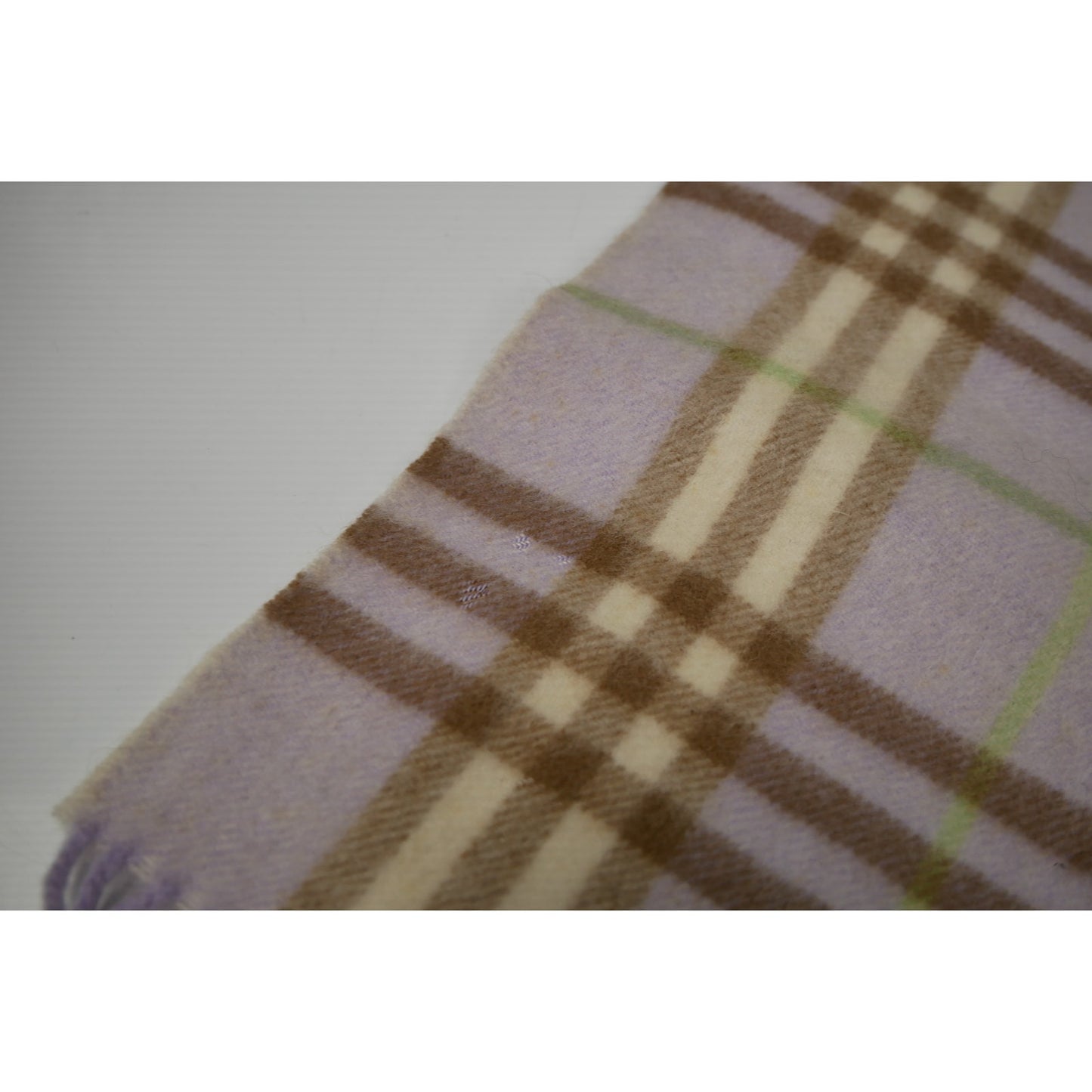 Burberry Blue Cashmere Scarf