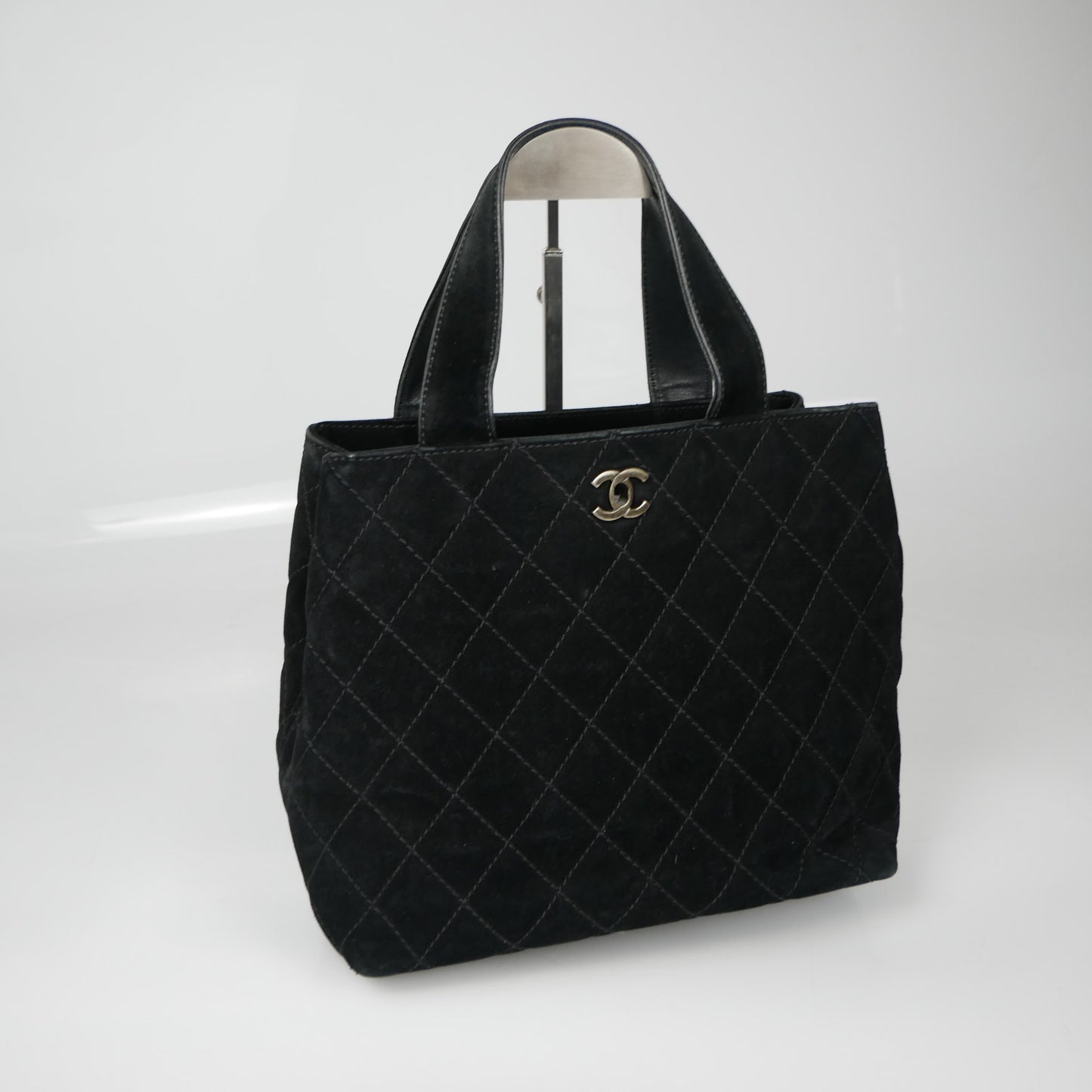 Chanel Wild Stitch Matelasse Hand Bag