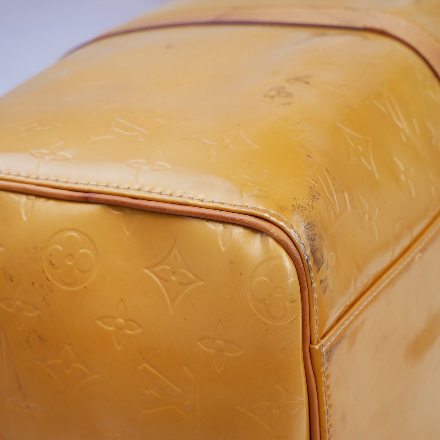 The Yellow Vernis Keepall 45