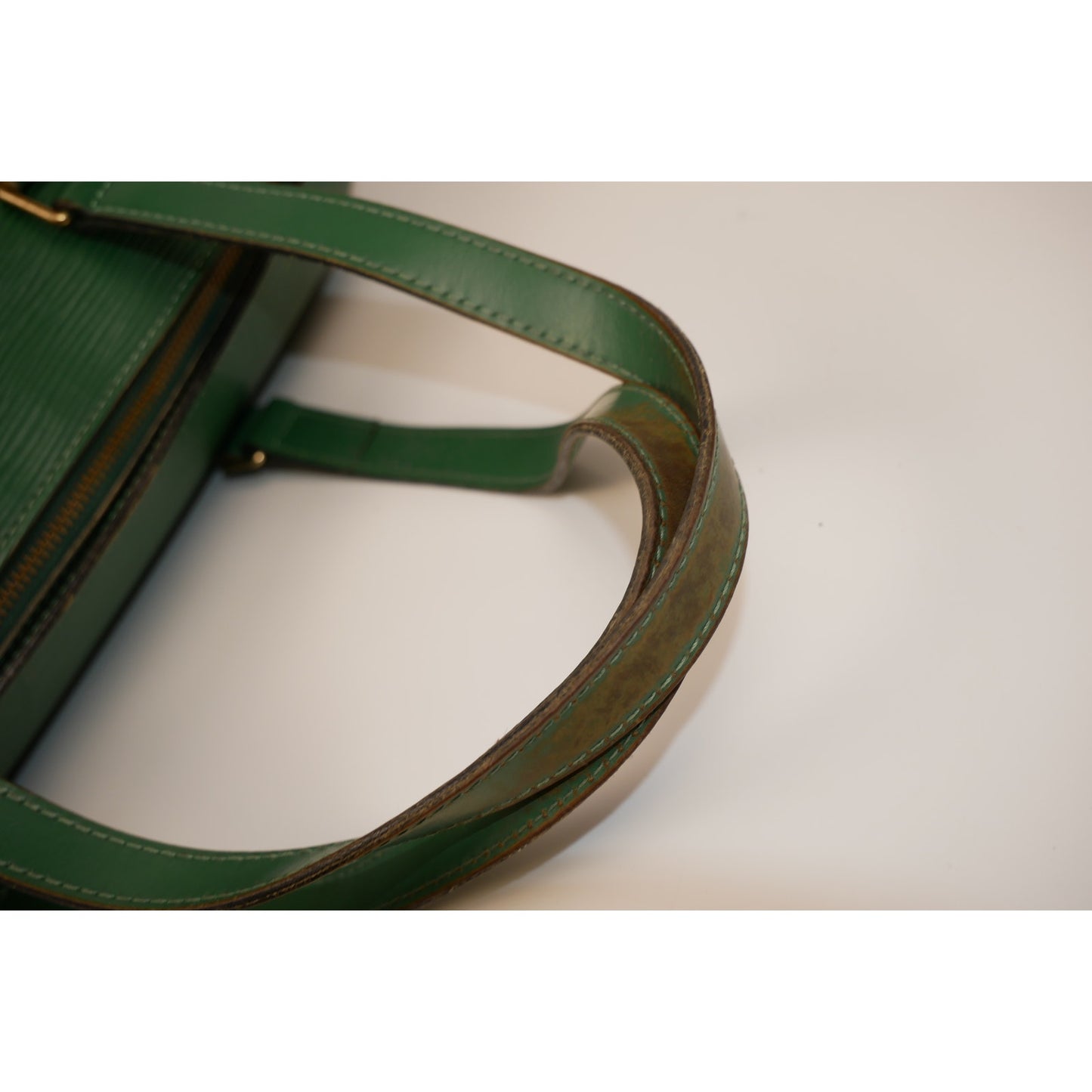 Louis Vuitton Green Epi Soufflot Bag