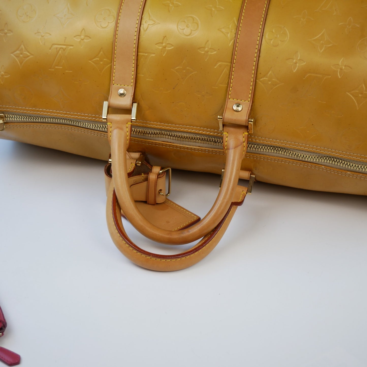 The Yellow Vernis Keepall 45