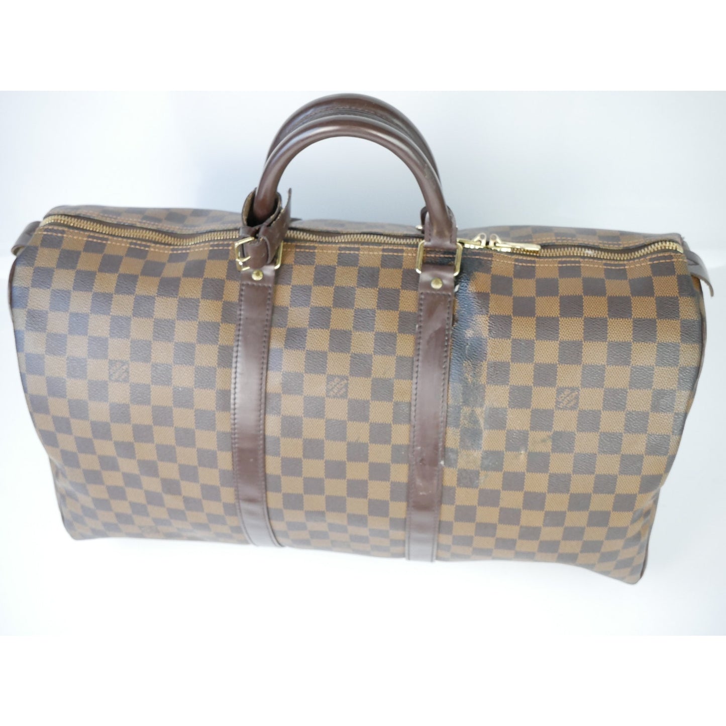 Louis Vuitton Damier Ebene Keepall 50 Duffle