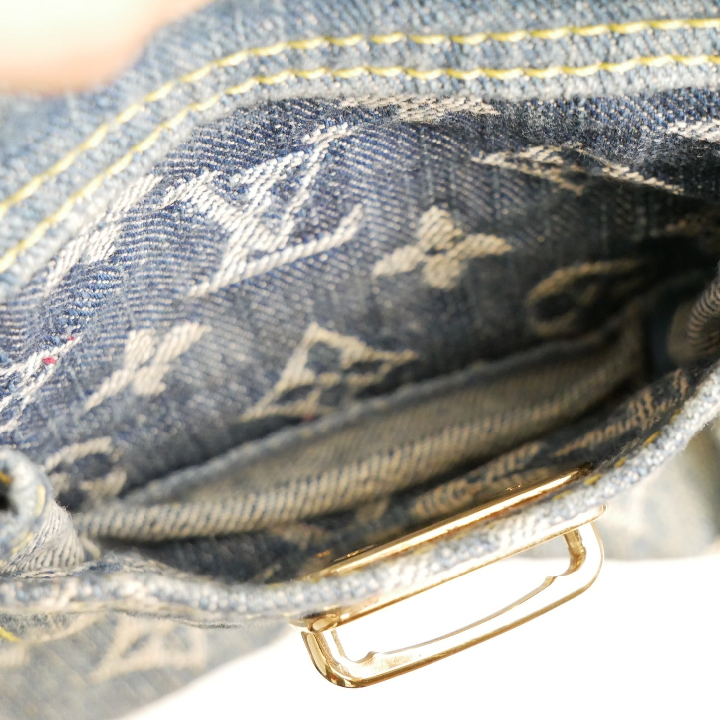 Louis Vuitton Denim Shoulder Baggy PM