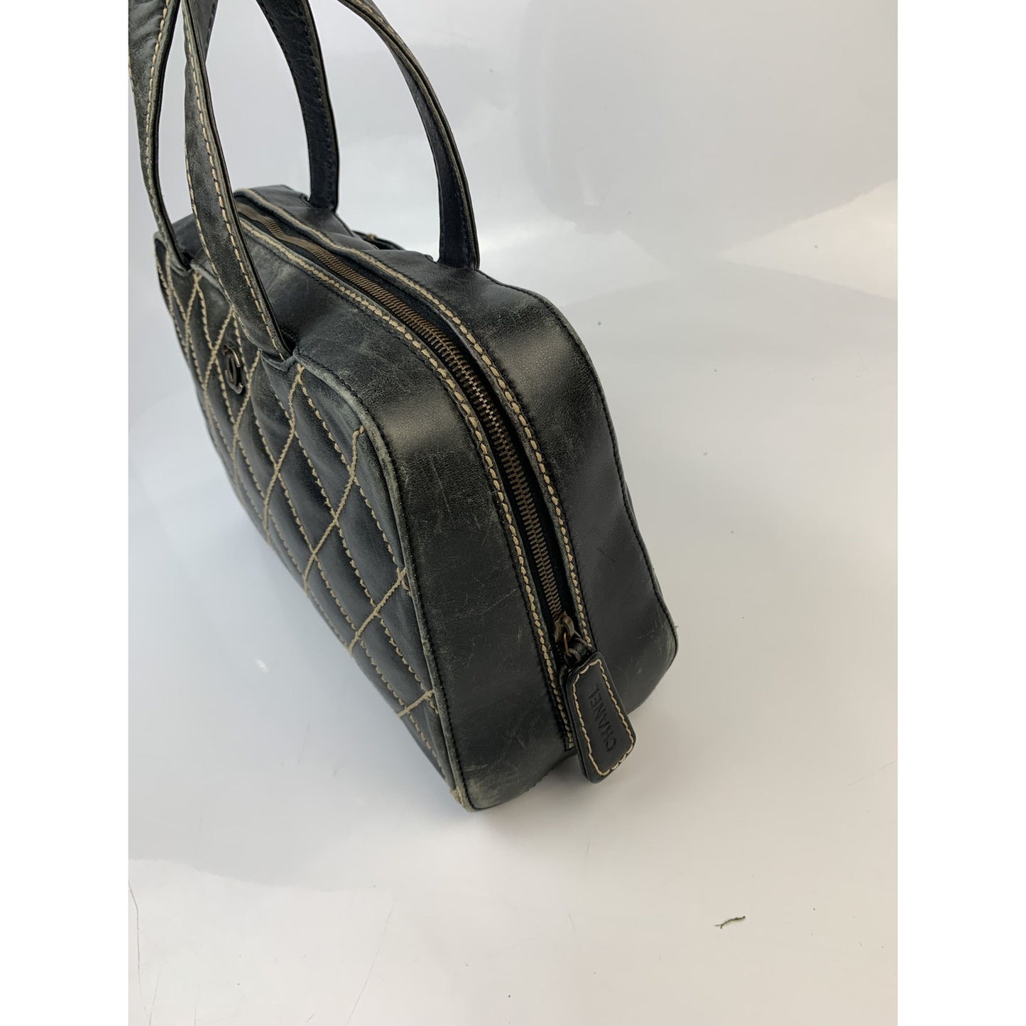 Chanel Wild Stitch Boston Mens Bag