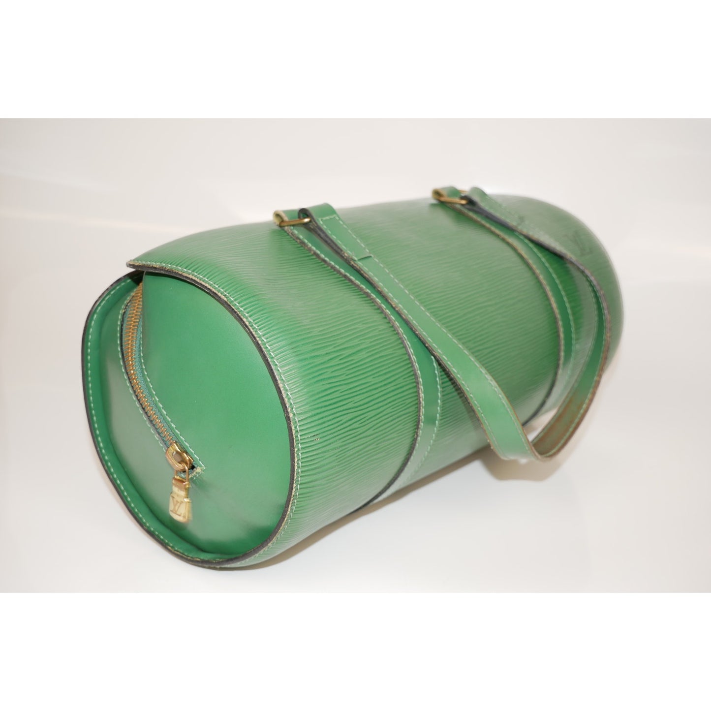 Louis Vuitton Green Epi Soufflot Bag