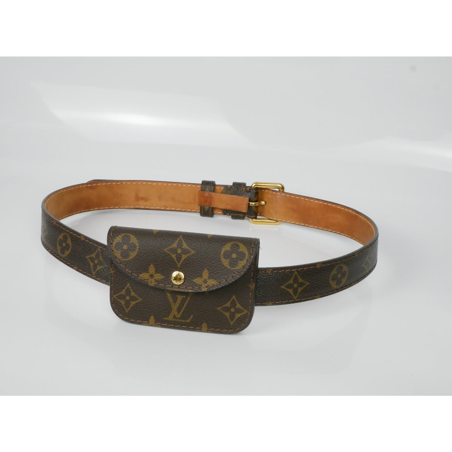 Louis Vuitton Monogram Canvas Ceinture Pochette Waist Bag