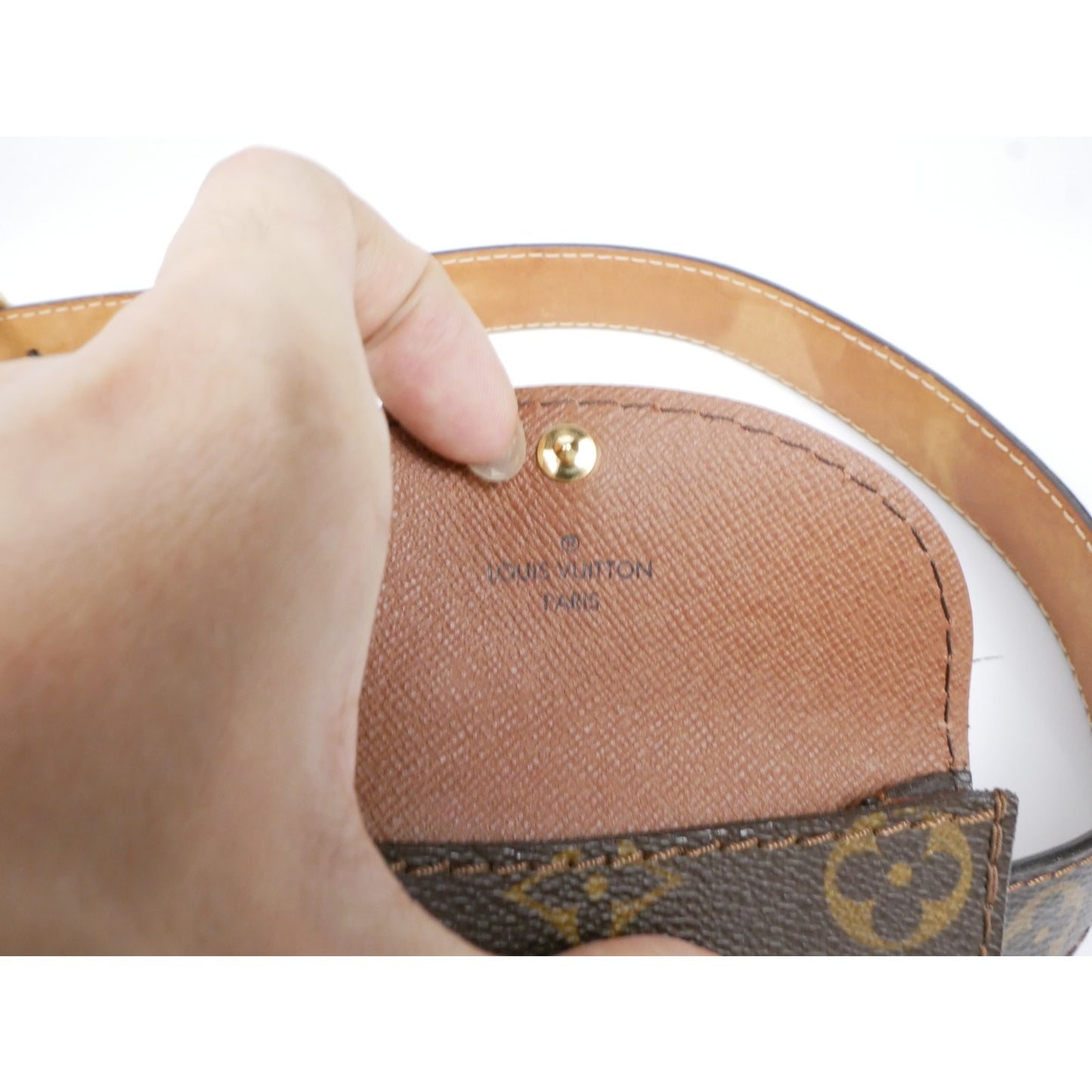 Louis Vuitton Monogram Canvas Ceinture Pochette Waist Bag