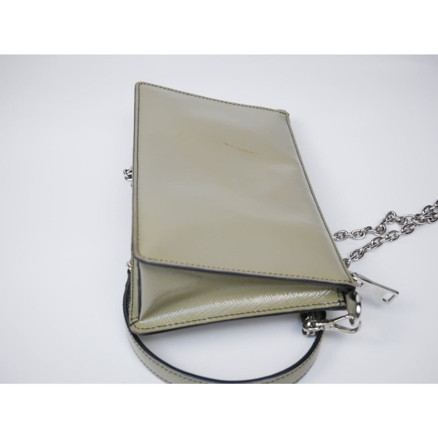 Prada Nube Leather Shoulder Crossbody