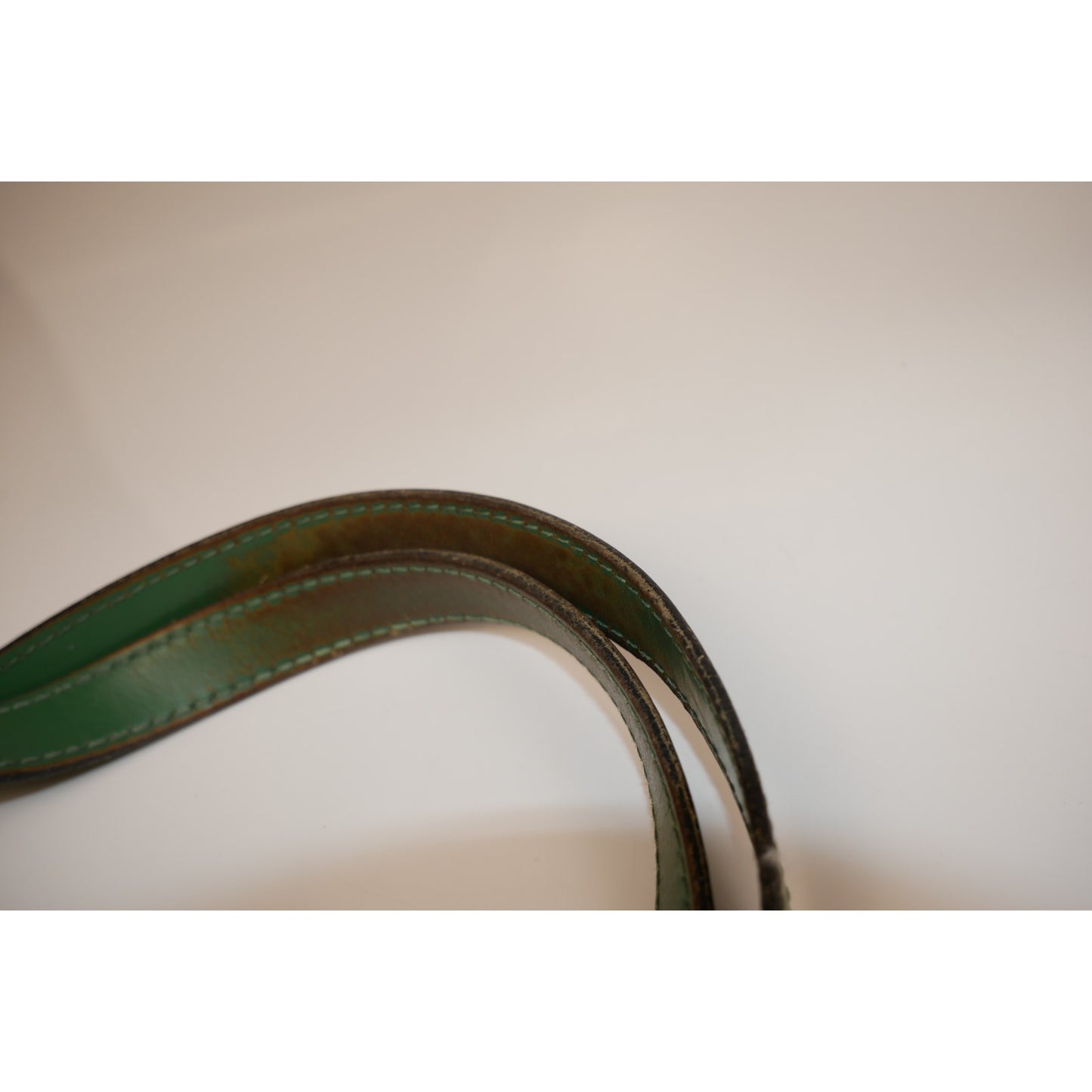 Louis Vuitton Green Epi Soufflot Bag