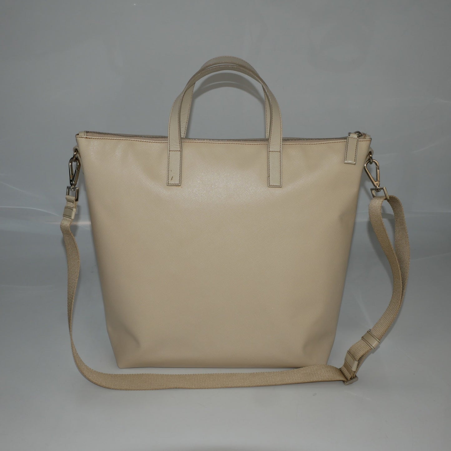 Prada Saffiano Leather Travel Tote Bag