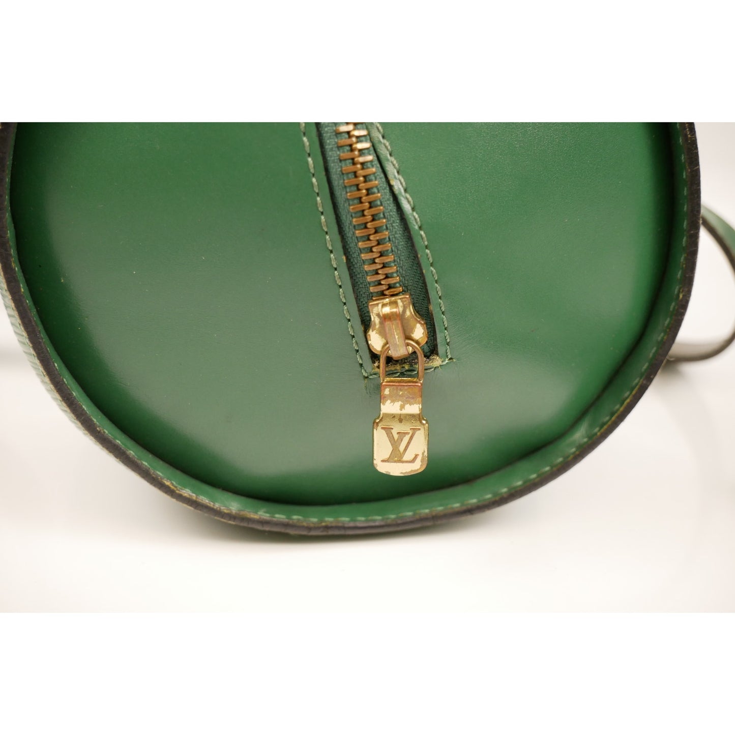 Louis Vuitton Green Epi Soufflot Bag