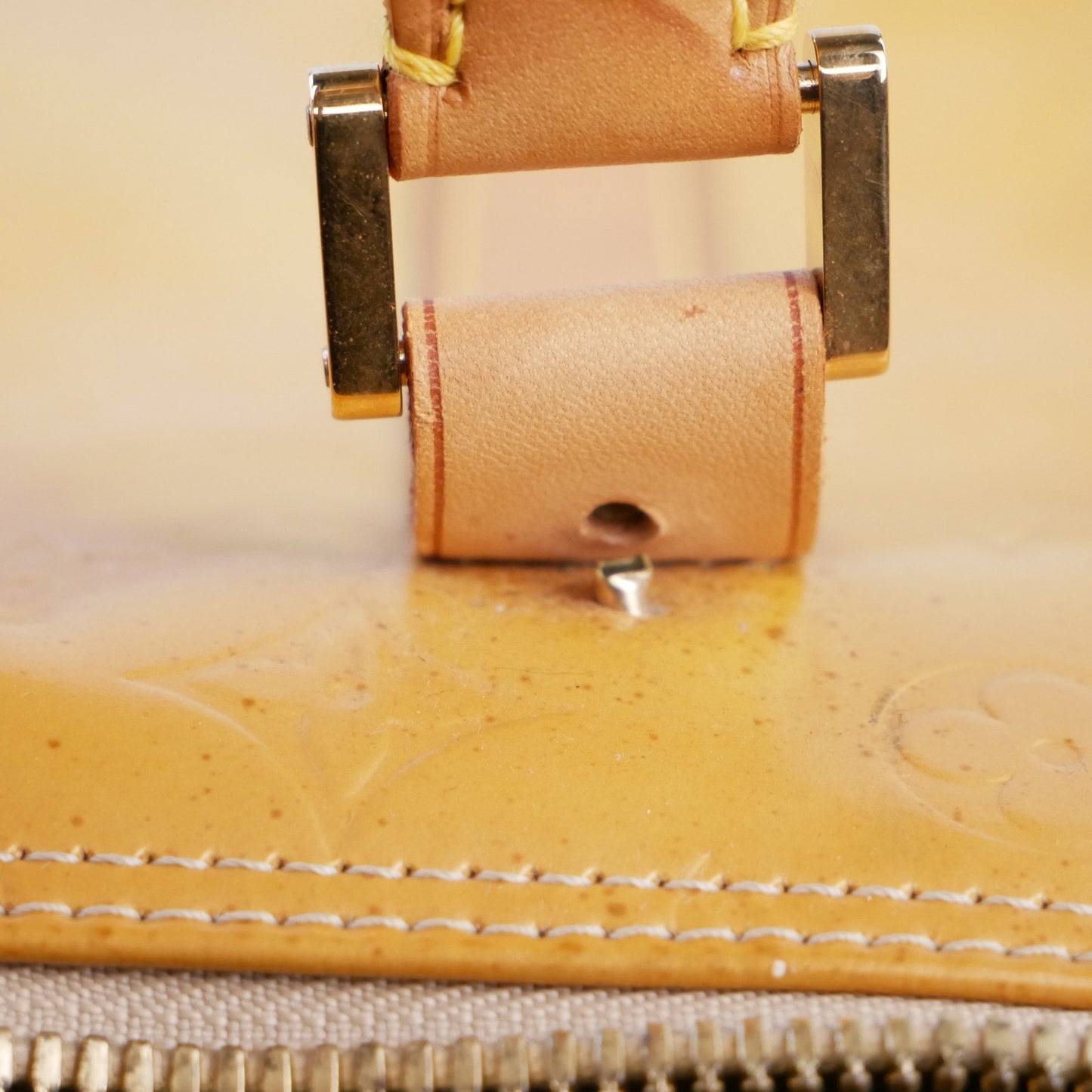The Yellow Vernis Keepall 45