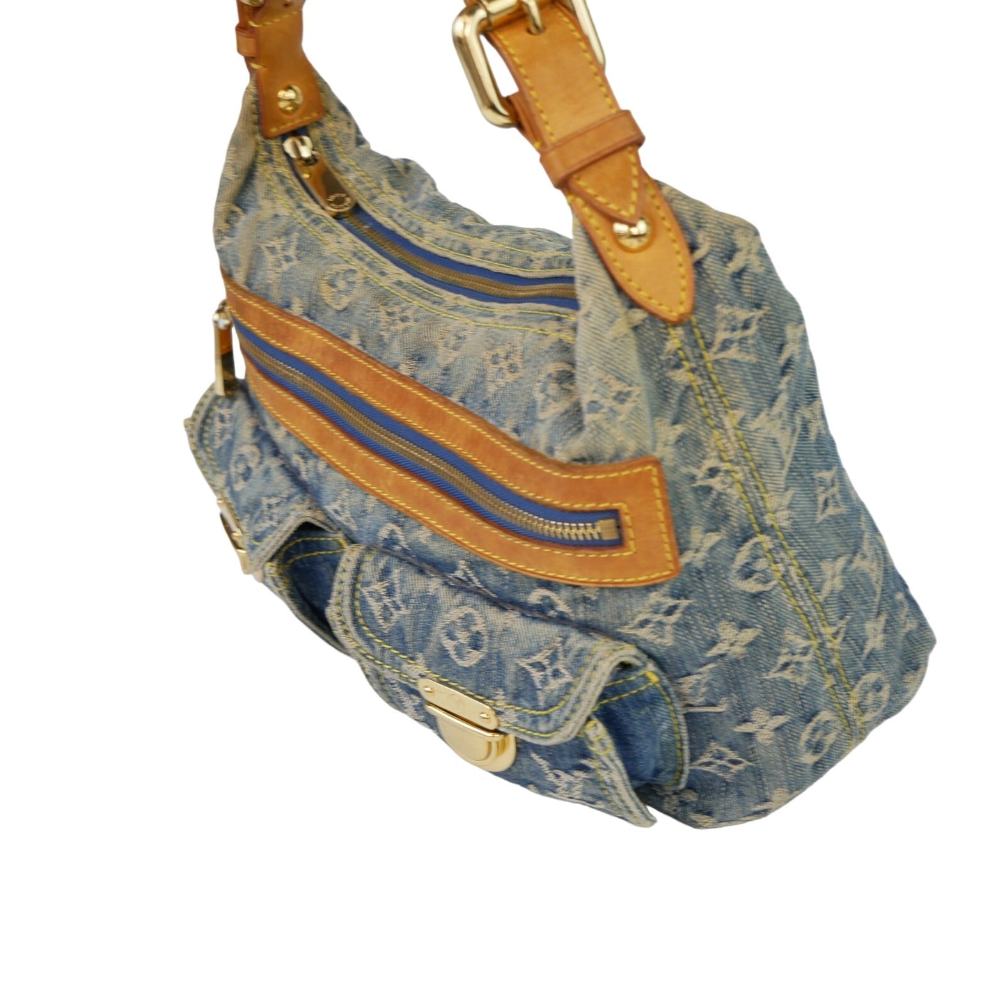 Louis Vuitton Denim Shoulder Baggy PM