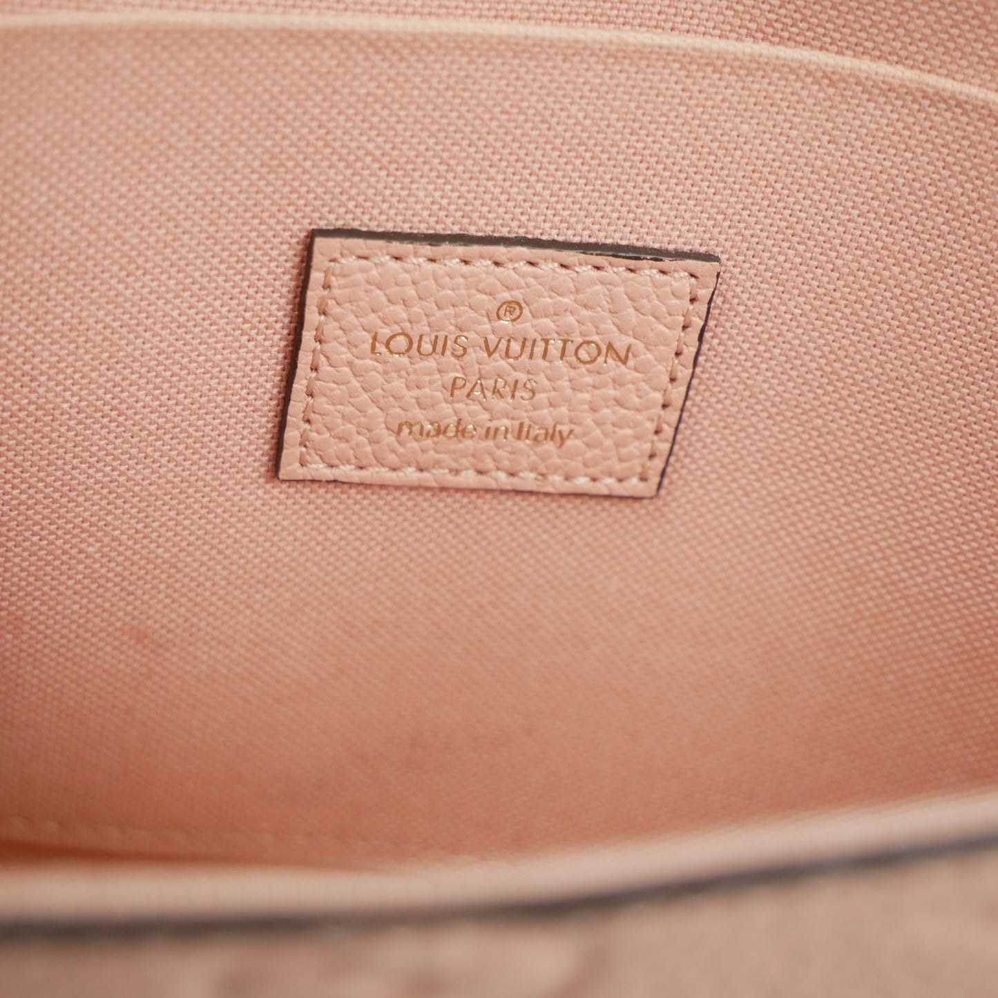 Louis Vuitton Rose Poudre Empreinte Felicie Pochette