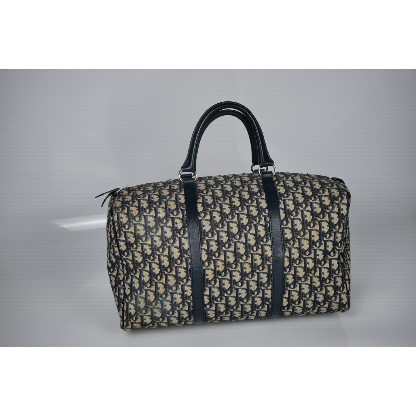 Christian Dior Beige Trotter Monogram Duffle Bag