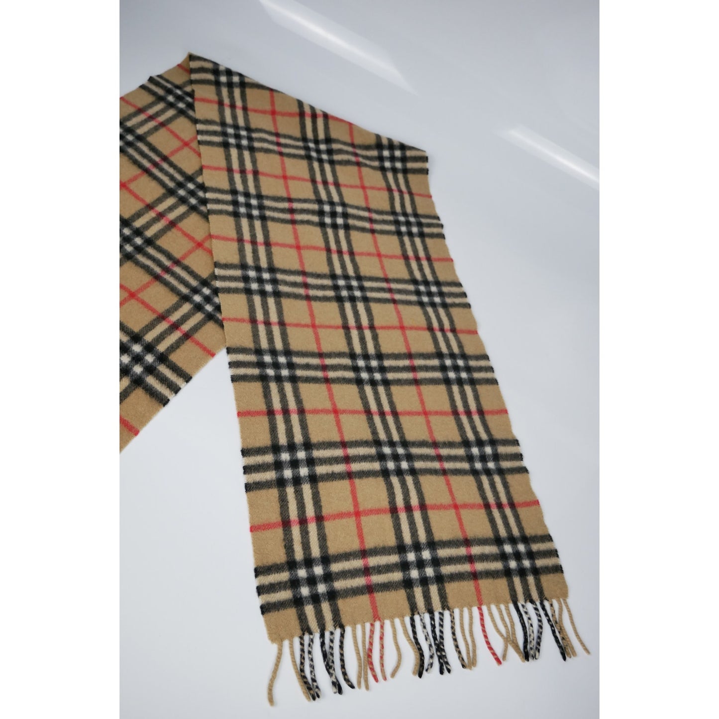 Burberry Cashmere Check Scarf
