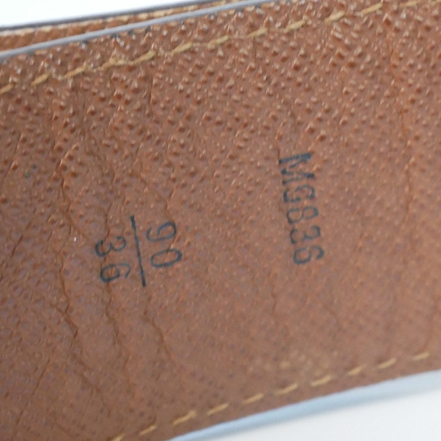 Louis Vuitton Ellipse Monogram Canvas Belt
