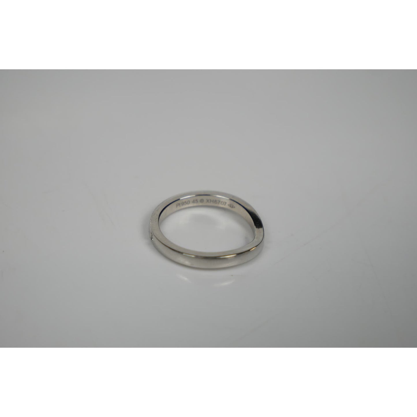 Cartier Ballerina Curve Platinum x 3P Diamond Ring