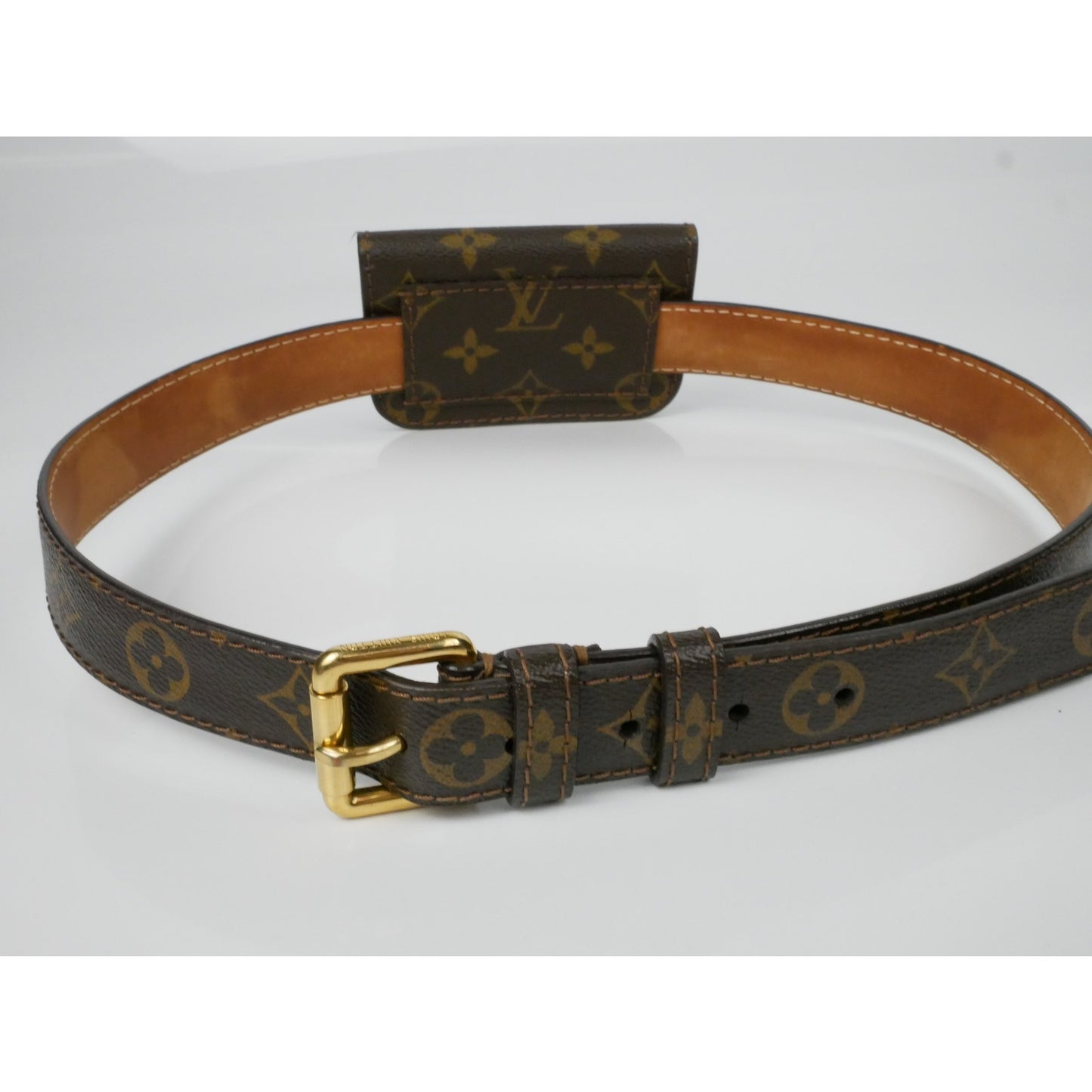 Louis Vuitton Monogram Canvas Ceinture Pochette Waist Bag