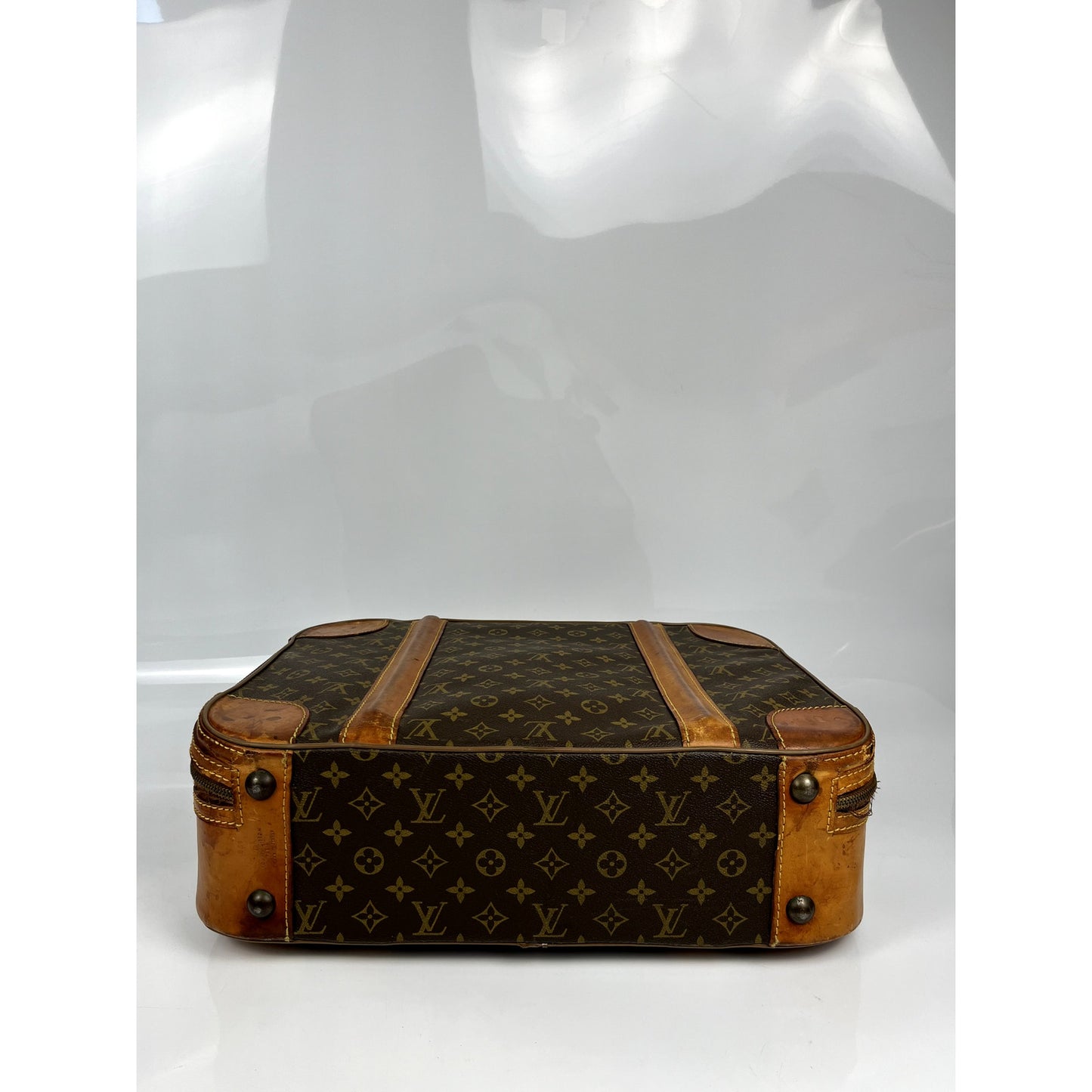 Louis Vuitton Monogram Stratos Trunk Luggage Holdall Bag