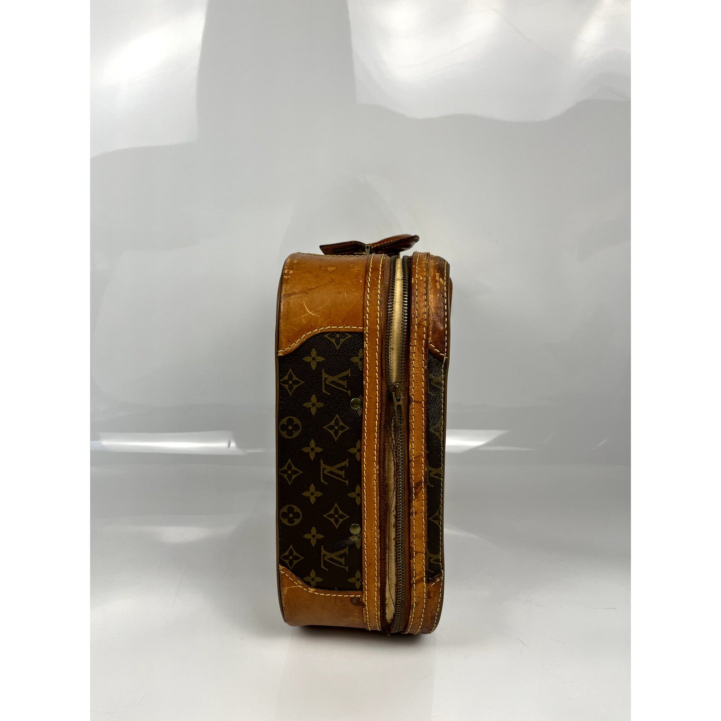 Louis Vuitton Monogram Stratos Trunk Luggage Holdall Bag