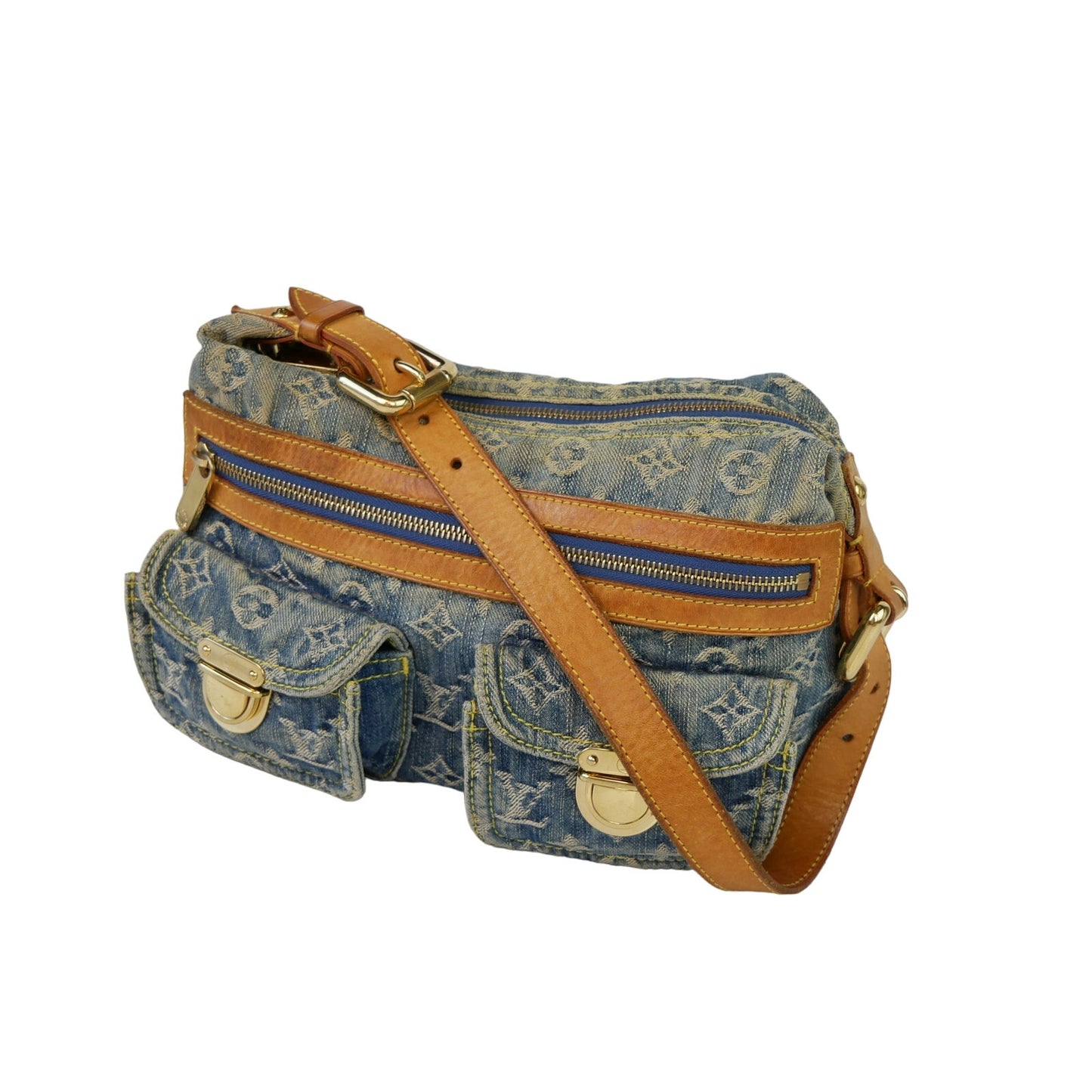 Louis Vuitton Denim Shoulder Baggy PM