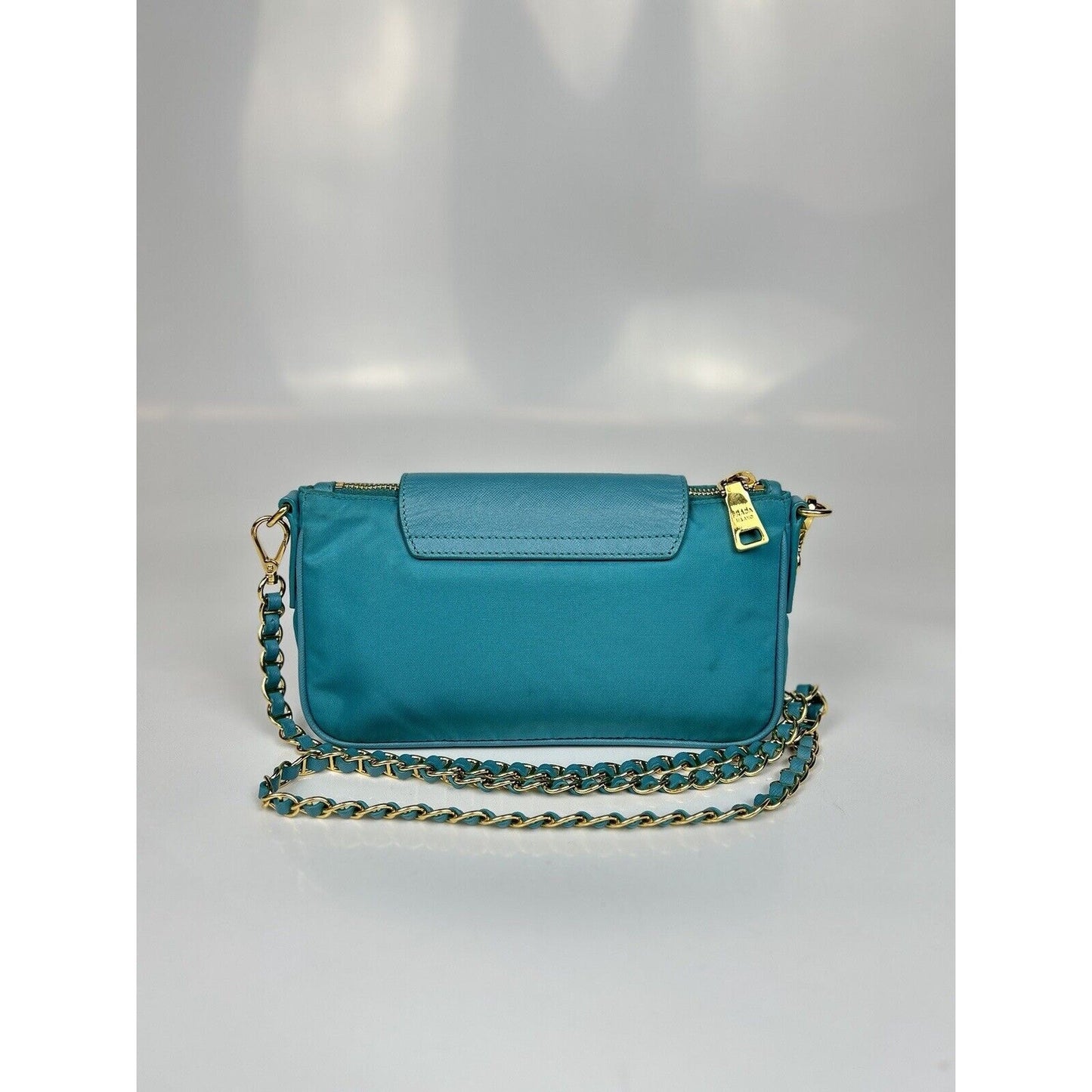 Prada Ocean Blue Crossbody Shoulder Bag