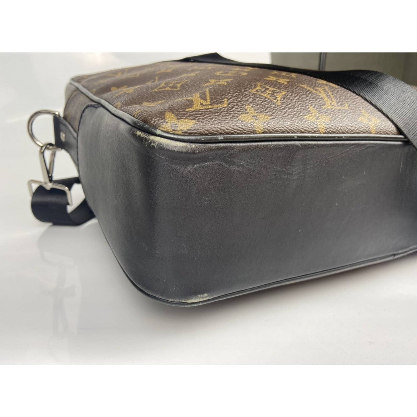 Louis Vuitton Macassar Briefcase Work Shoulder Travel Bag
