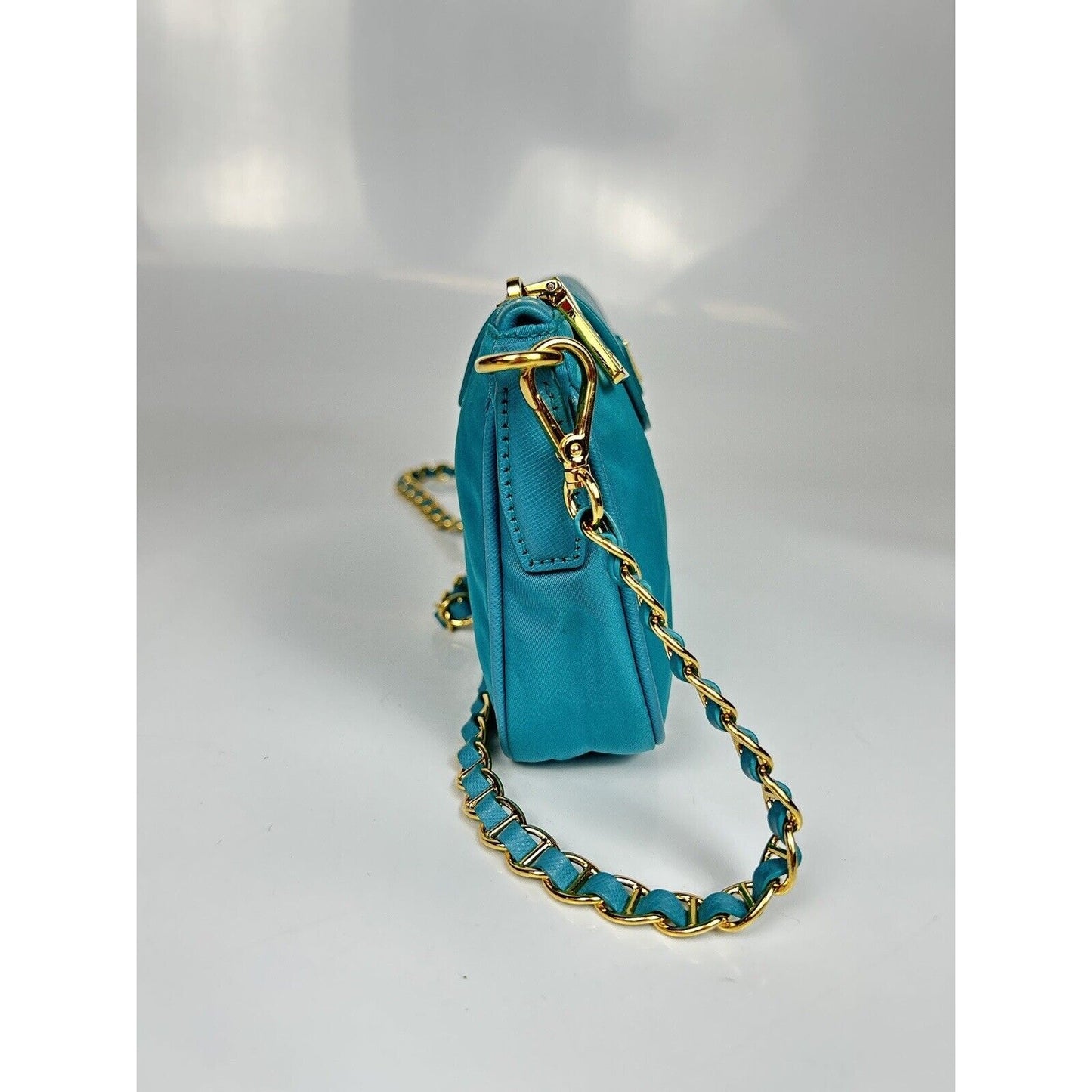 Prada Ocean Blue Crossbody Shoulder Bag