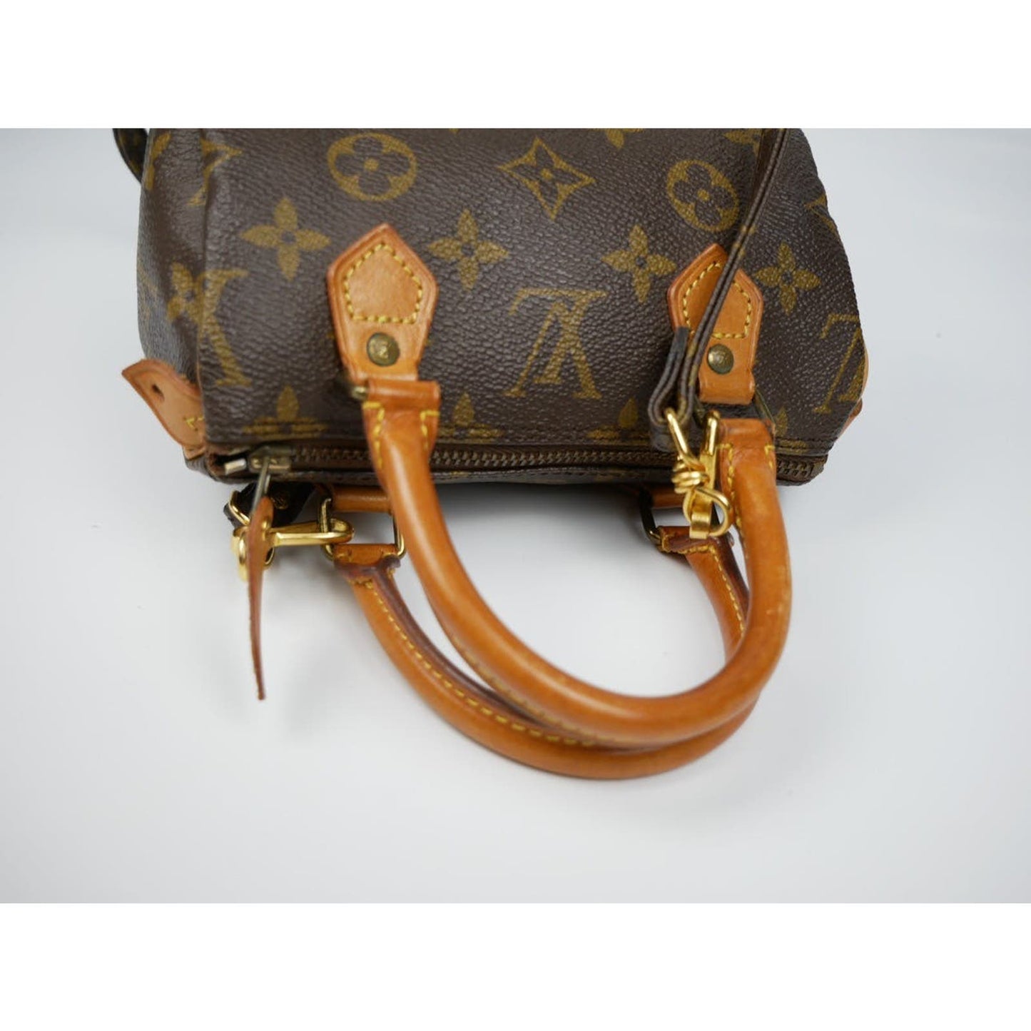 Louis Vuitton Nano Mini Speedy Shoulder Hand Bag