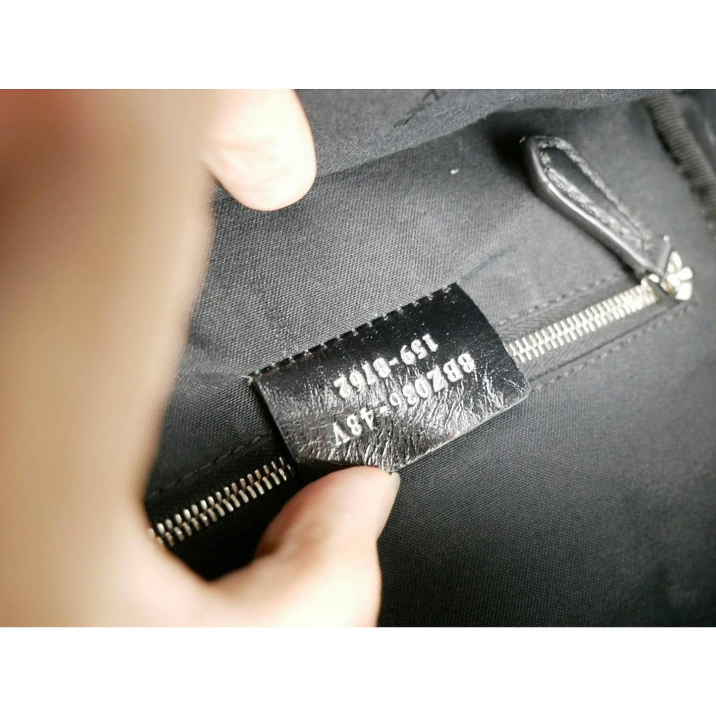 Fendi Black Shearling and Leather Monster Backpack