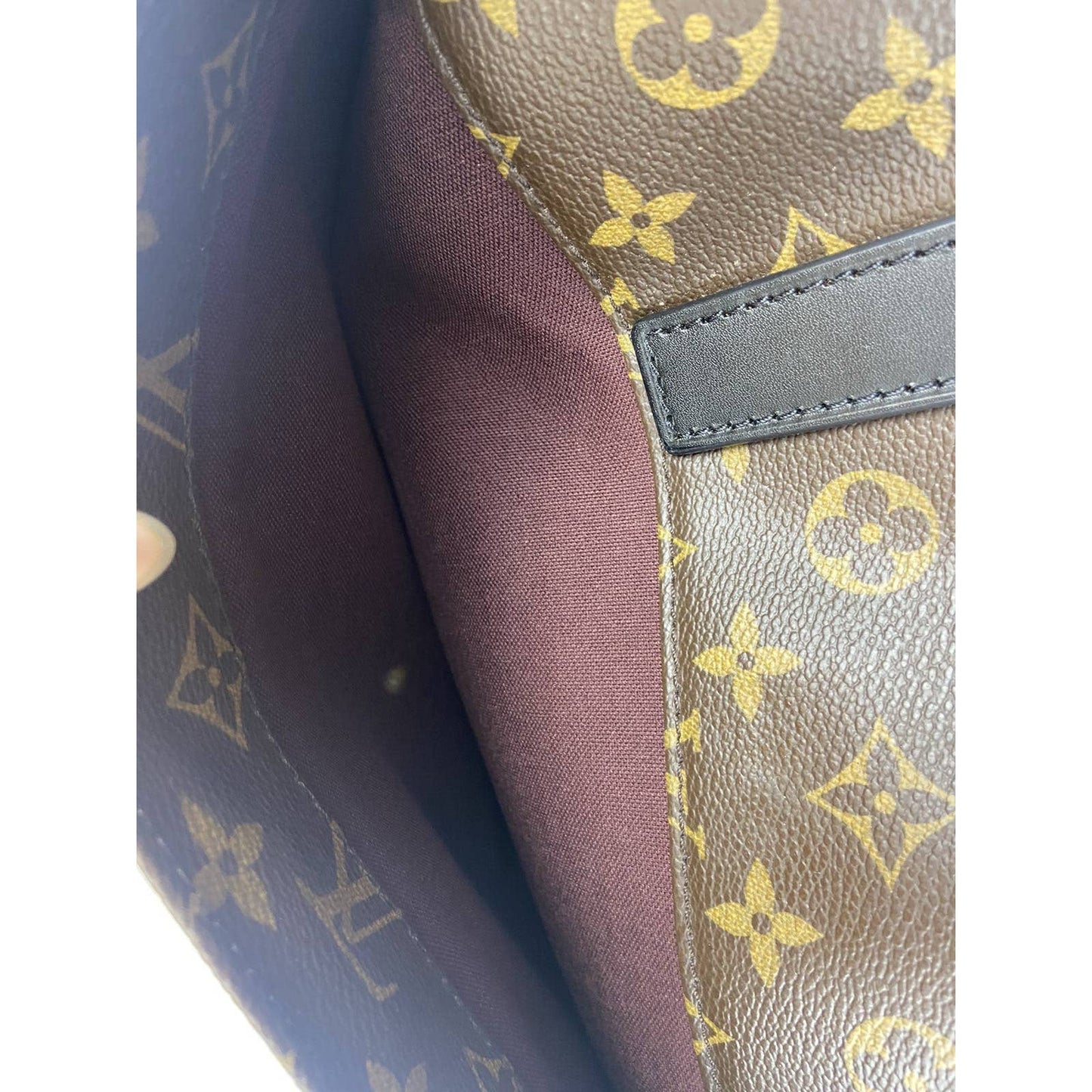 Louis Vuitton Macassar Briefcase Work Shoulder Travel Bag