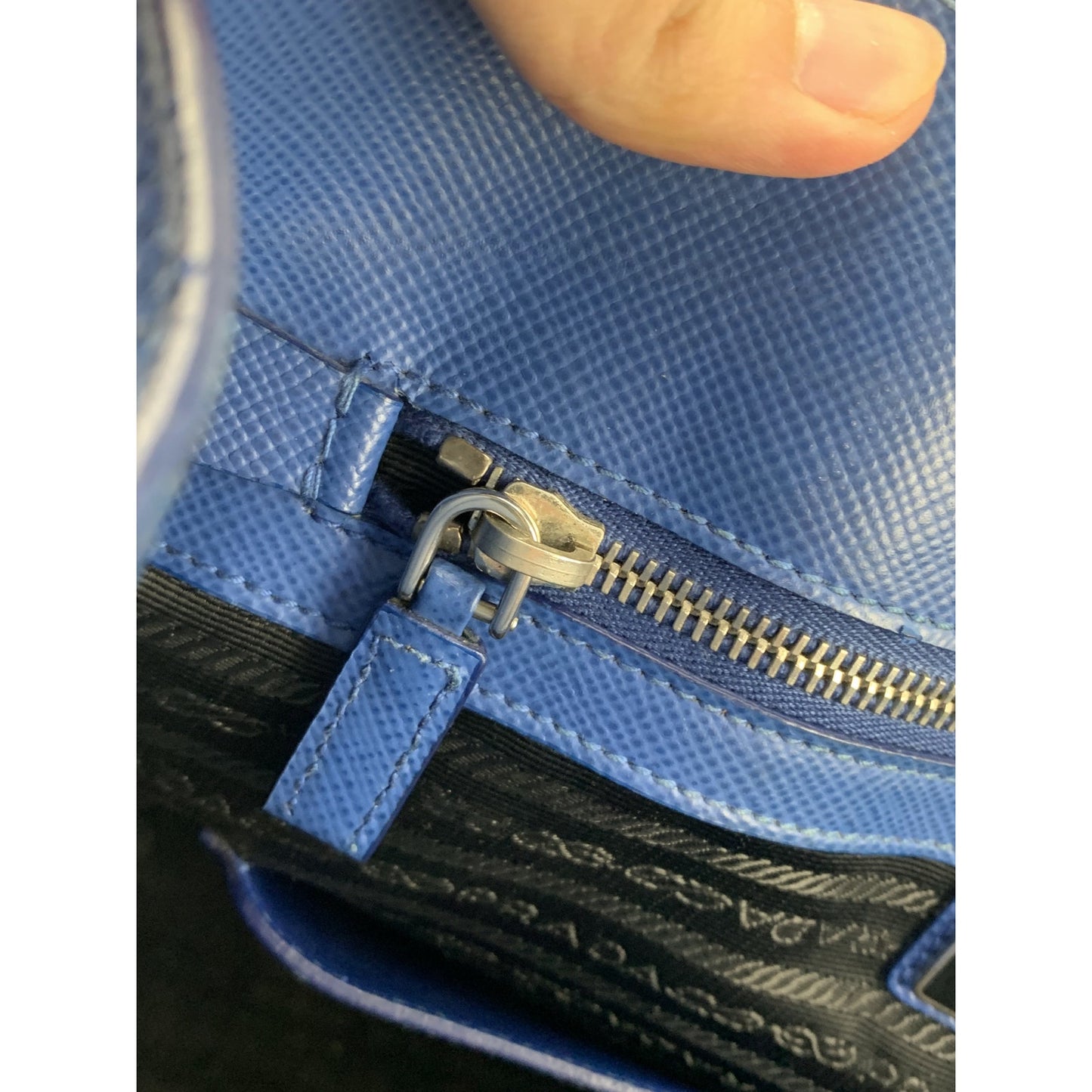 Prada Saffiano Tote Work Shoulder Hand Laptop Bag