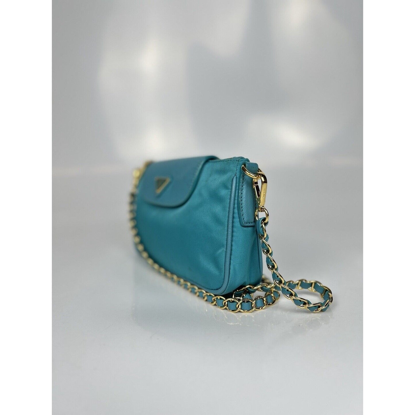 Prada Ocean Blue Crossbody Shoulder Bag