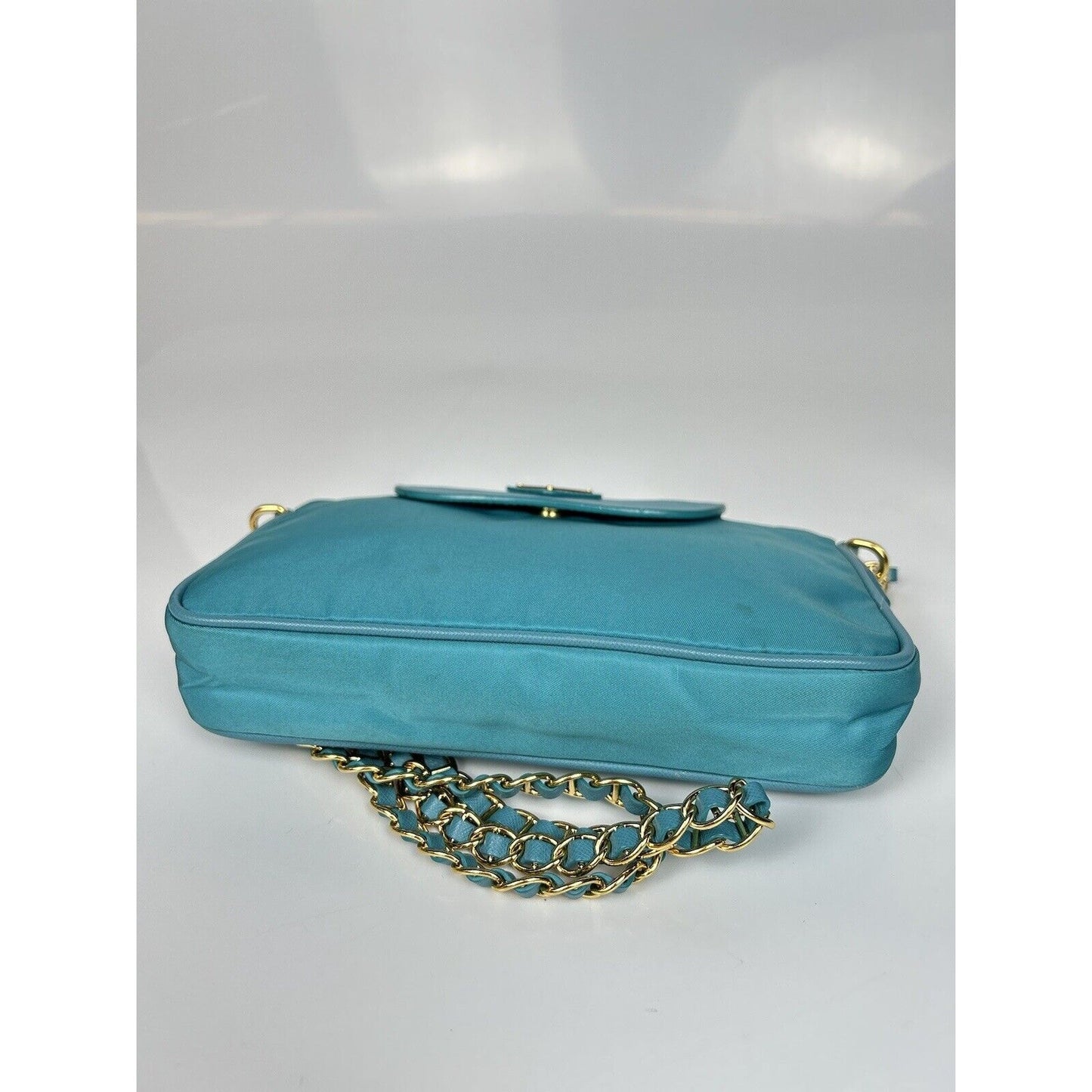 Prada Ocean Blue Crossbody Shoulder Bag