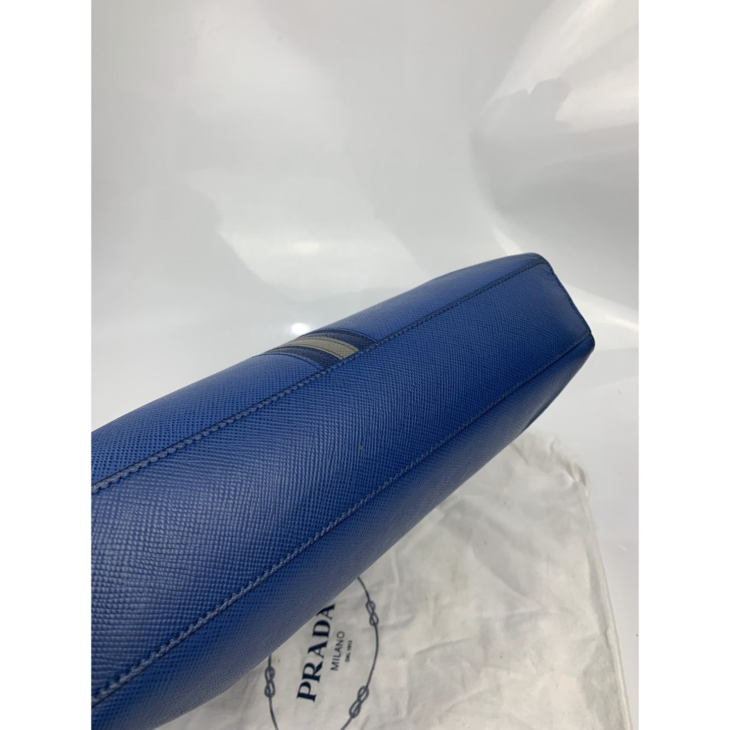 Prada Saffiano Tote Work Shoulder Hand Laptop Bag