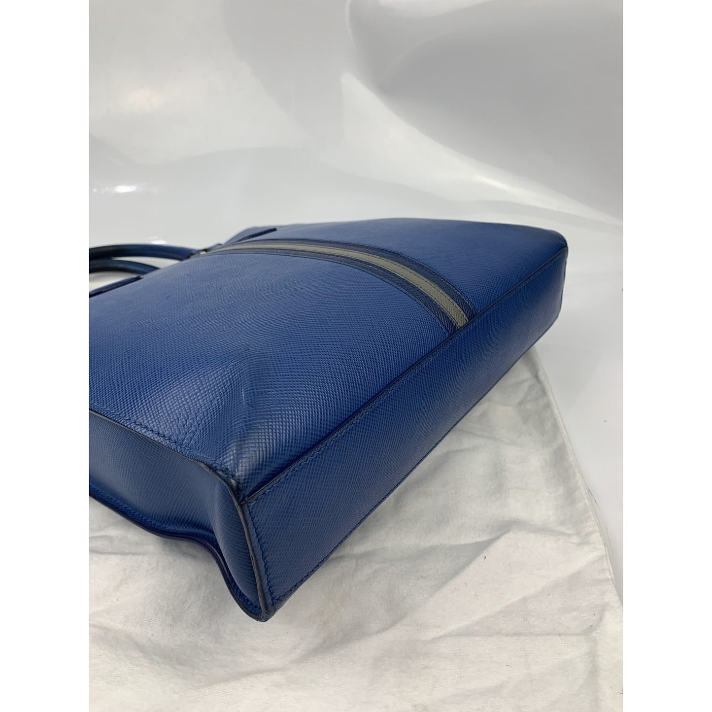 Prada Saffiano Tote Work Shoulder Hand Laptop Bag