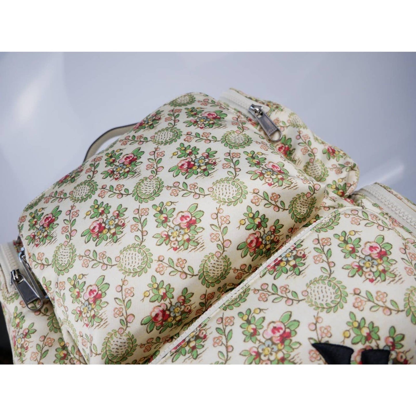 Gucci NY Floral Satin Limited Backpack