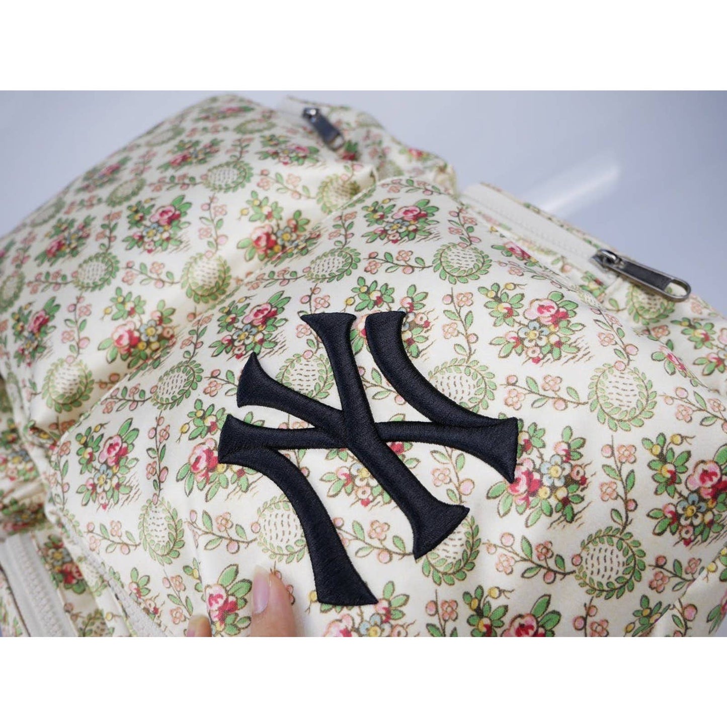 Gucci NY Floral Satin Limited Backpack