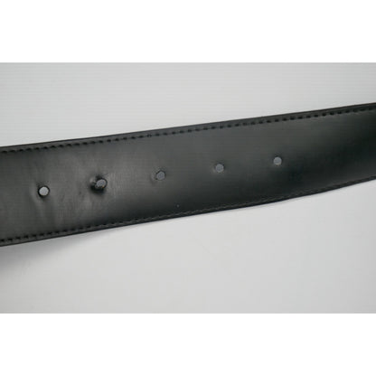 Louis Vuitton Monogram Eclipse Initiales Belt Black